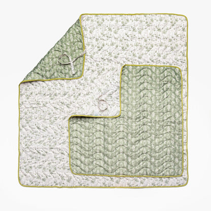 Anywhere Adventure Play Mat, Featuring Quilted Wipeable Machine Washable Fabric