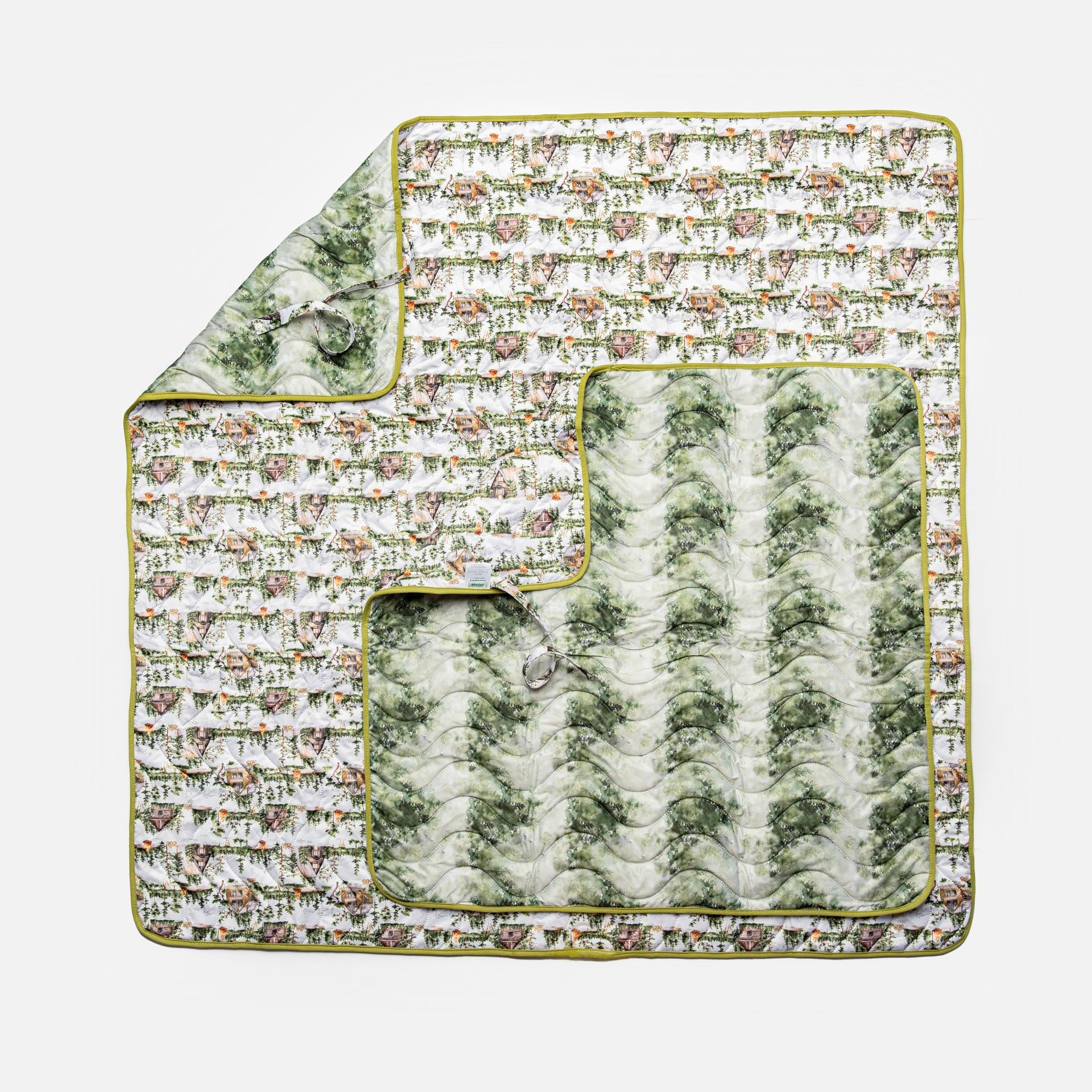 Anywhere Adventure Play Mat, Featuring Quilted Wipeable Machine Washable Fabric