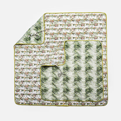 Anywhere Adventure Play Mat, Featuring Quilted Wipeable Machine Washable Fabric