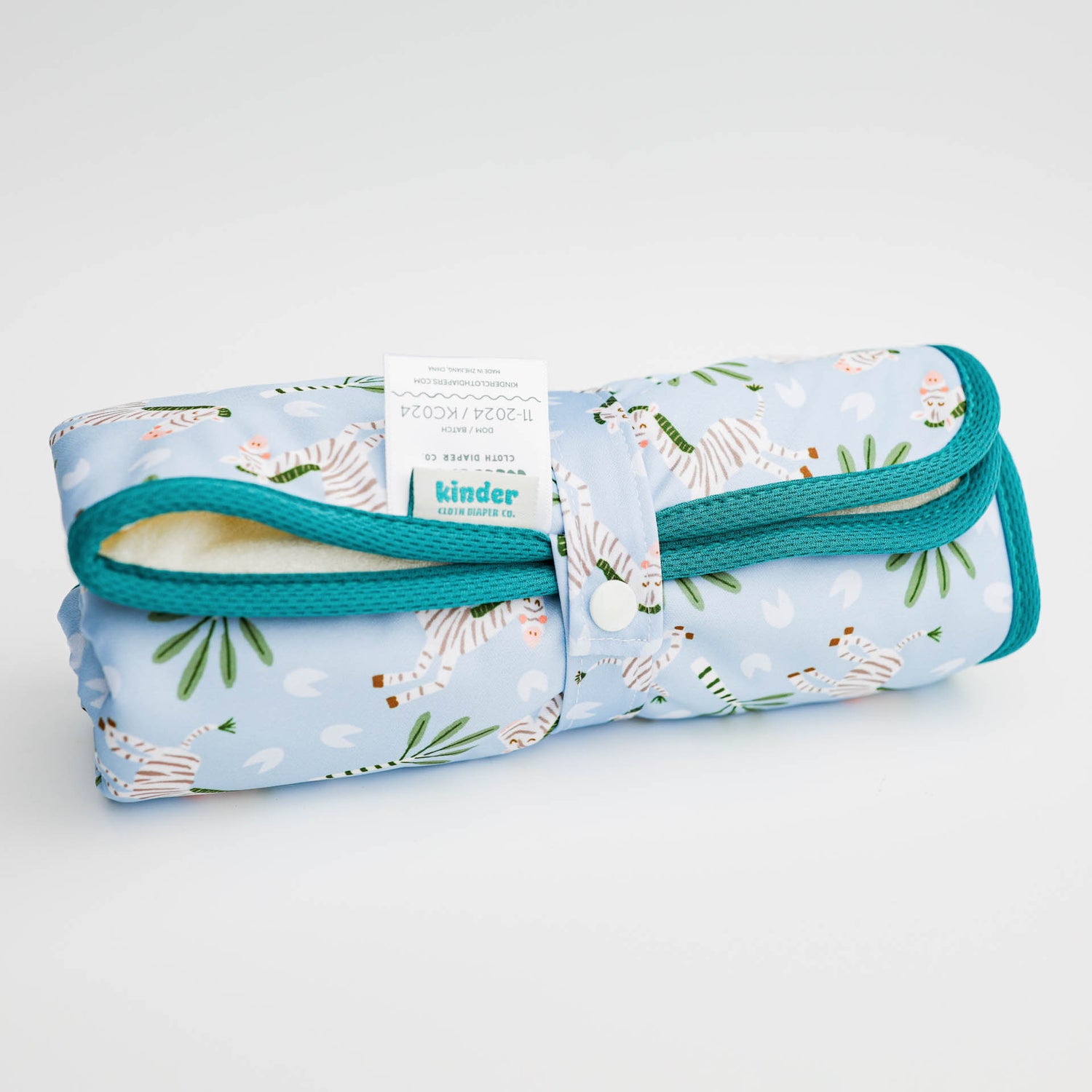 Ultra-Soft Bamboo Machine Washable and Wipeable Diaper Change Mat