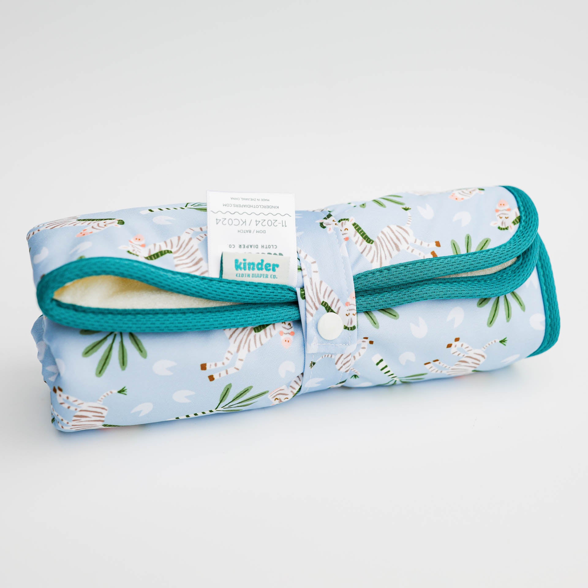Ultra-Soft Bamboo Machine Washable and Wipeable Diaper Change Mat