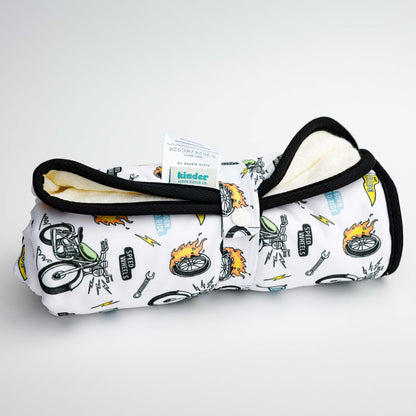 Ultra-Soft Bamboo Machine Washable and Wipeable Diaper Change Mat