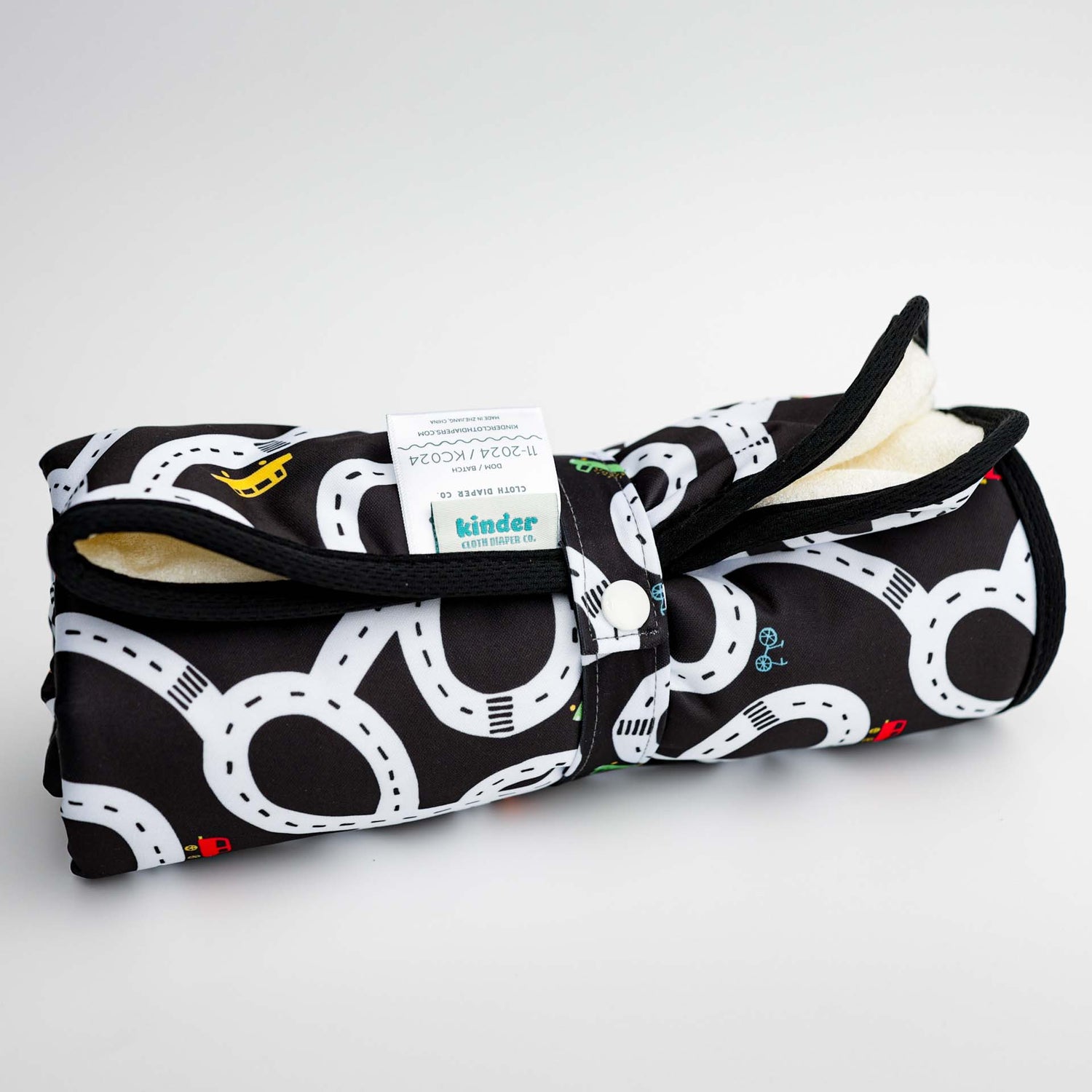 Ultra-Soft Bamboo Machine Washable and Wipeable Diaper Change Mat