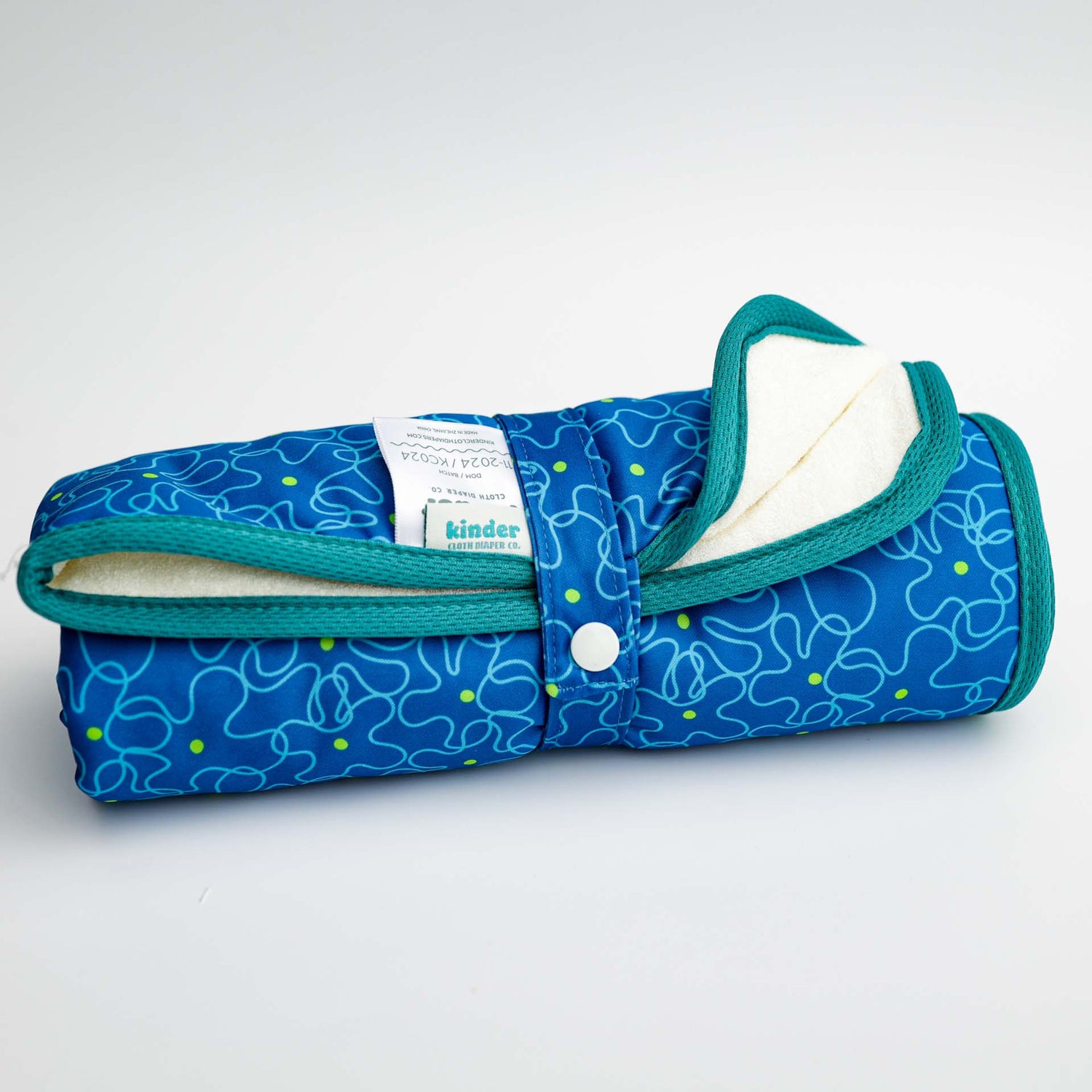 Ultra-Soft Bamboo Machine Washable and Wipeable Diaper Change Mat