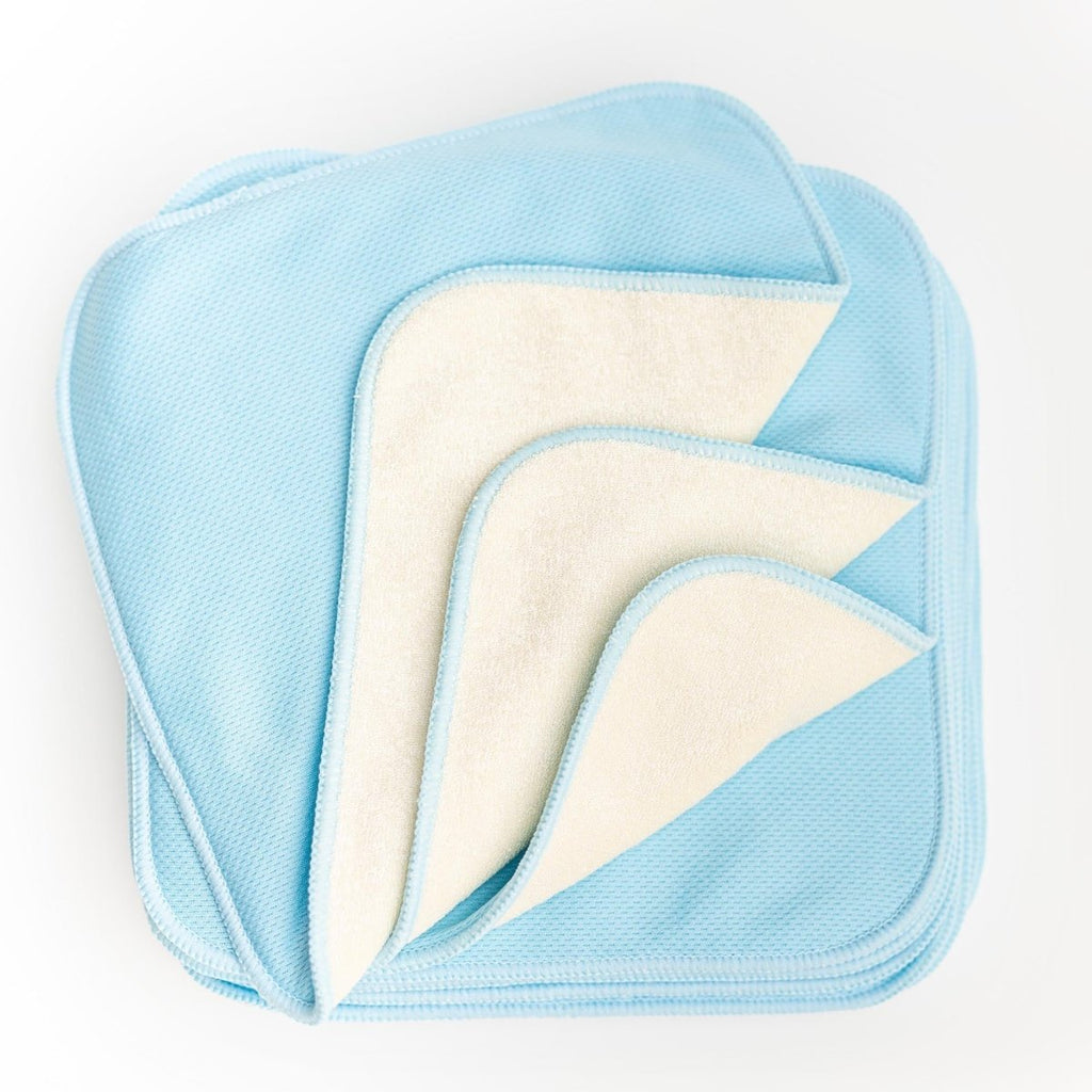 Bamboo Terry Reusable Baby Wipes (10 Pack) - Kinder Cloth Diaper Co. - modern reusable cloth diapers and more for birth to potty training - Pittsburgh Based Small Business