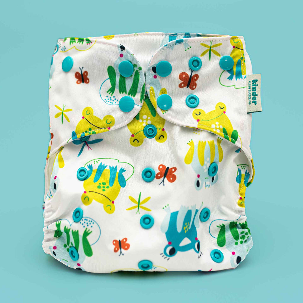 Shop the Vault: Pocket Cloth Diaper with Athletic Wicking Jersey - Kinder Cloth Diaper Co. - 36 - 01 - 04 - modern reusable cloth diapers and more for birth to potty training - Pittsburgh Based Small Business