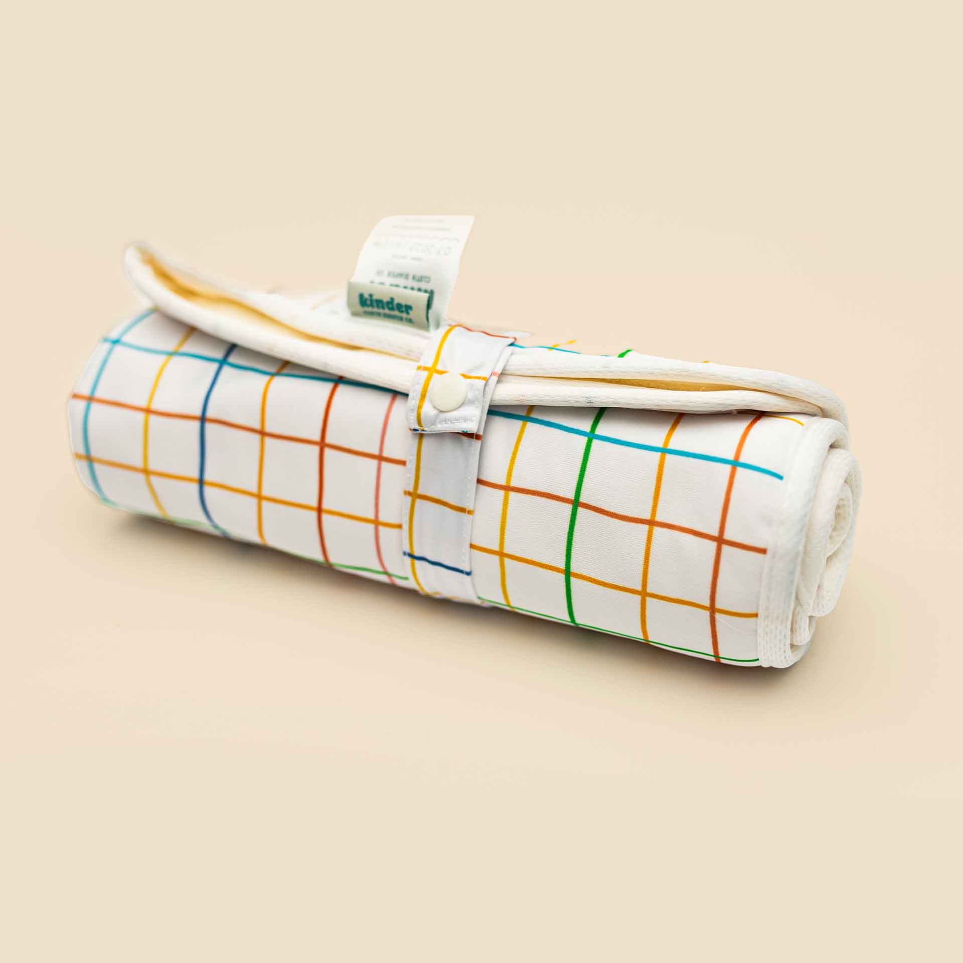 Ultra-Soft Bamboo Machine Washable and Wipeable Diaper Change Mat