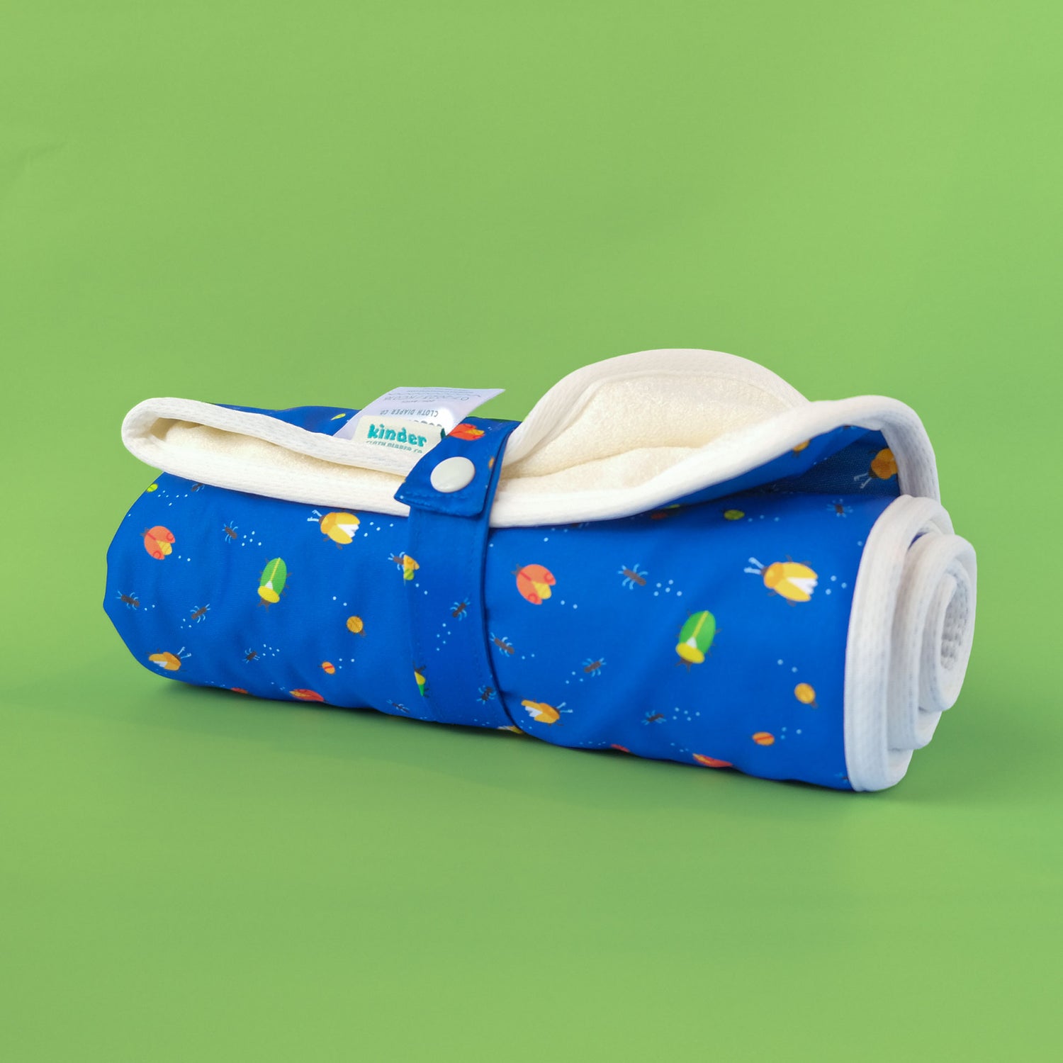 Ultra-Soft Bamboo Machine Washable and Wipeable Diaper Change Mat