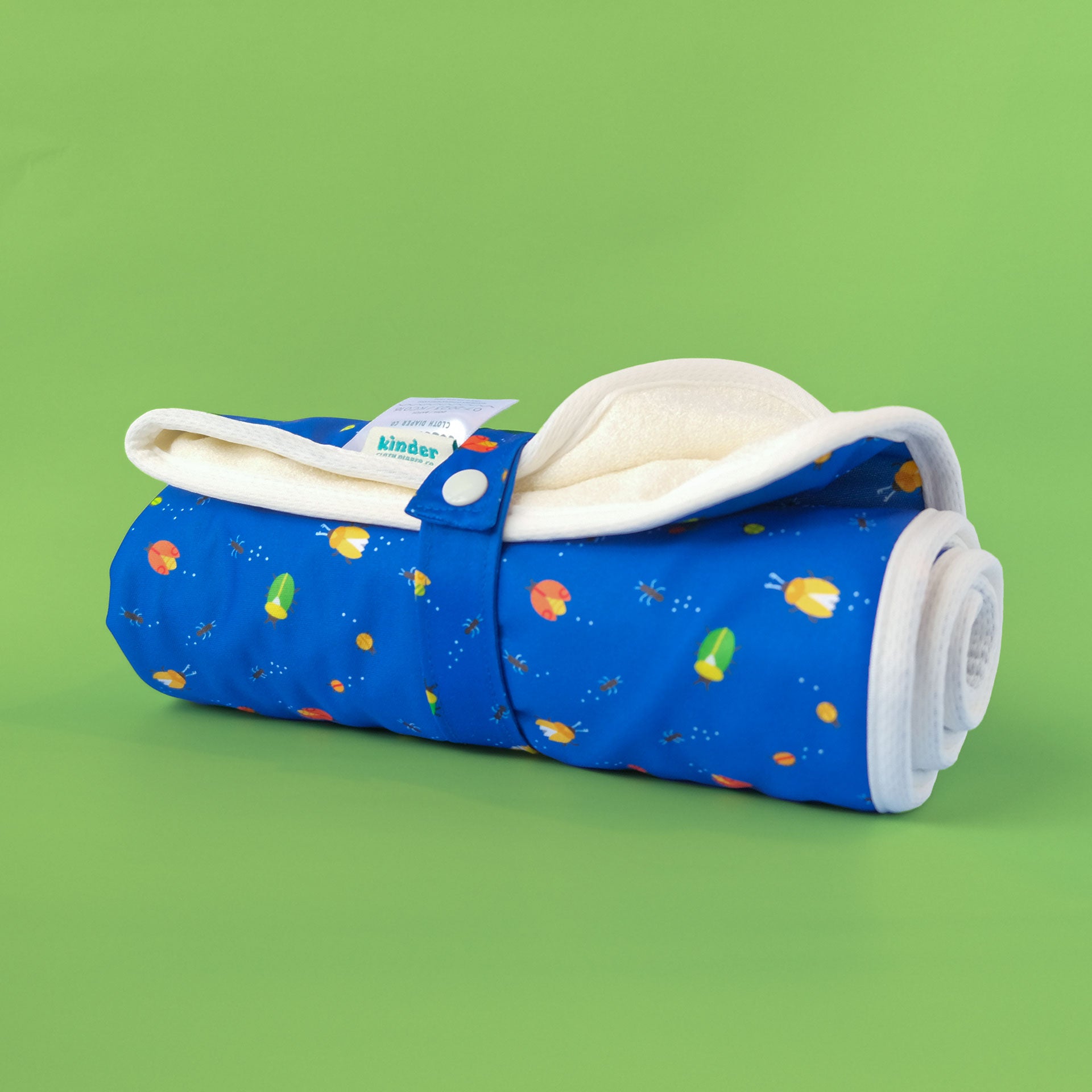 Ultra-Soft Bamboo Machine Washable and Wipeable Diaper Change Mat