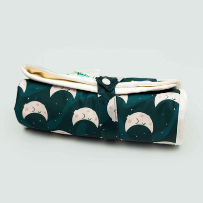 Ultra-Soft Bamboo Machine Washable and Wipeable Diaper Change Mat