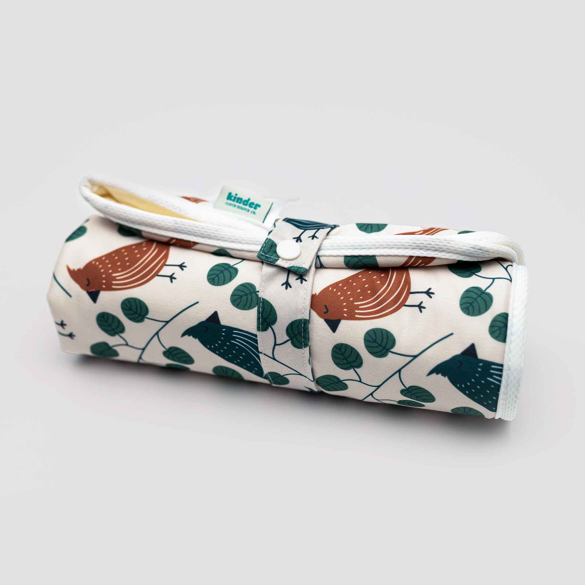 Ultra-Soft Bamboo Machine Washable and Wipeable Diaper Change Mat