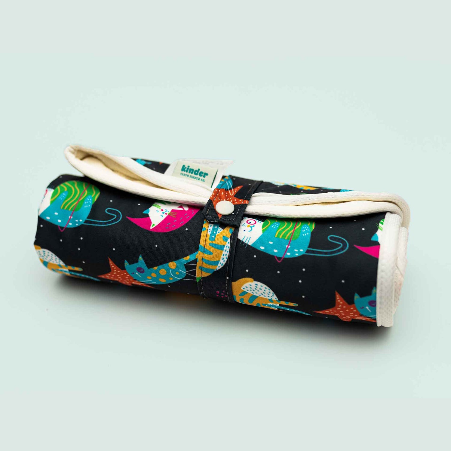 Ultra-Soft Bamboo Machine Washable and Wipeable Diaper Change Mat