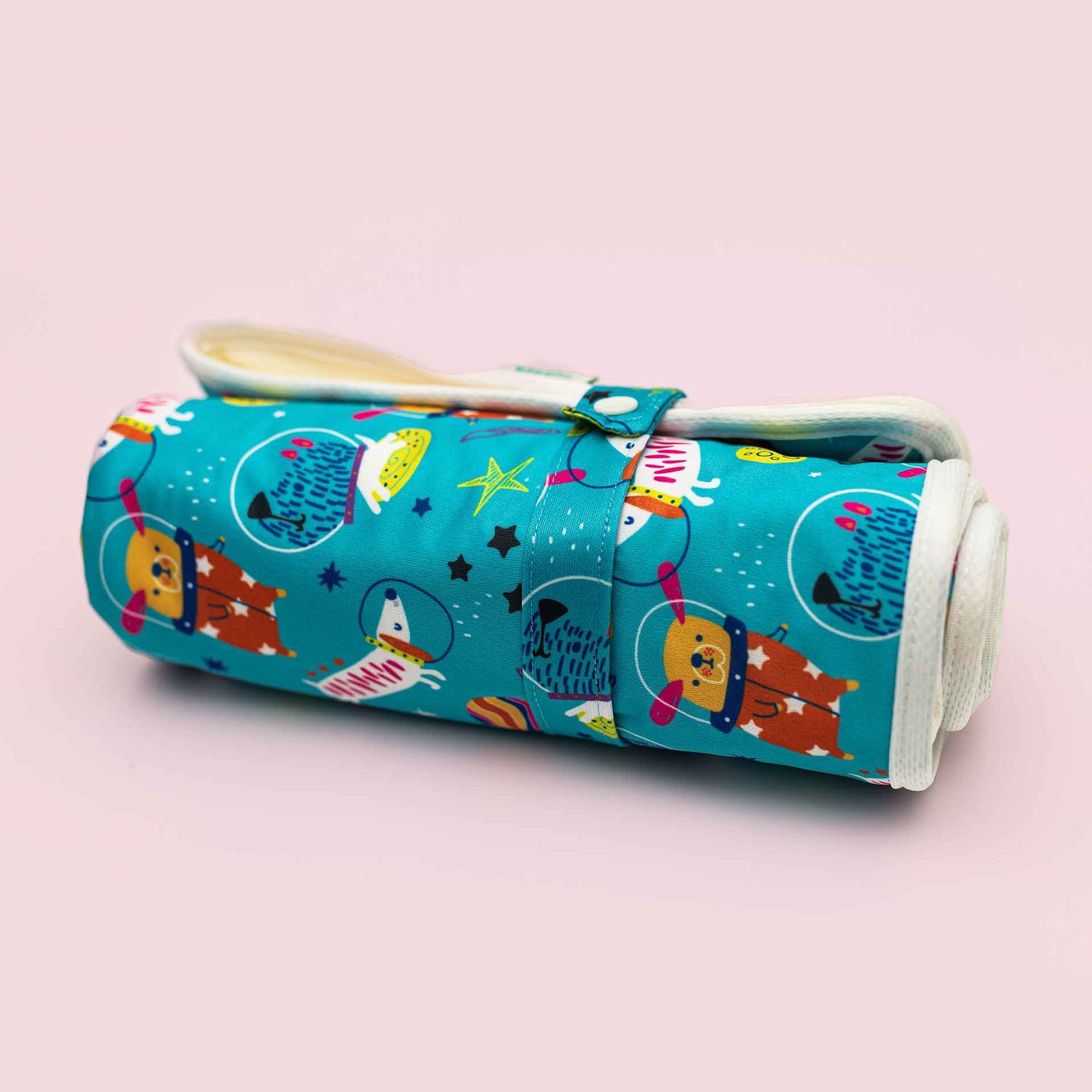 Ultra-Soft Bamboo Machine Washable and Wipeable Diaper Change Mat