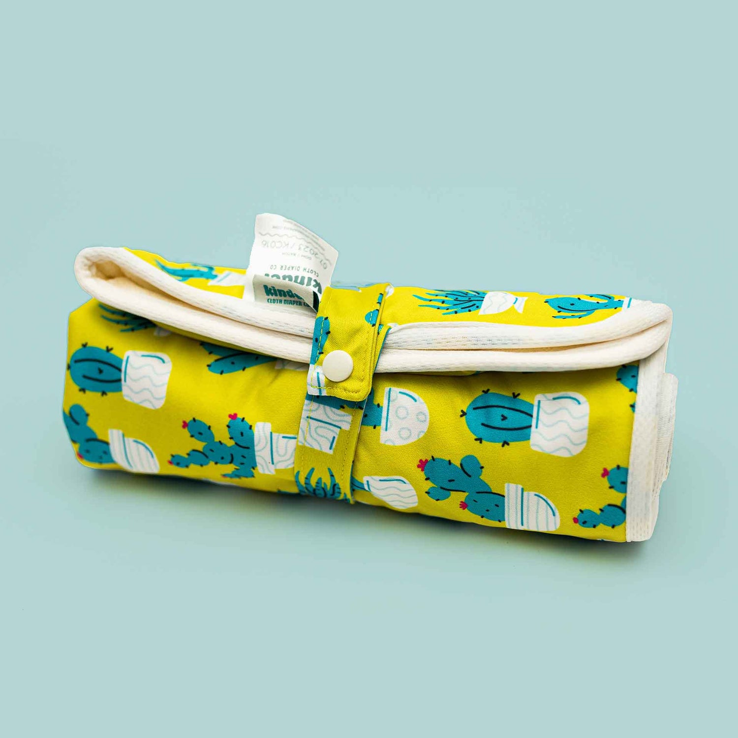 Ultra-Soft Bamboo Machine Washable and Wipeable Diaper Change Mat