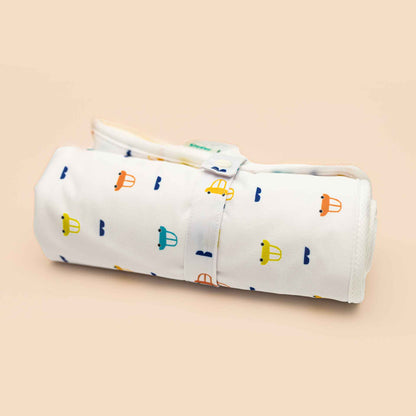 Ultra-Soft Bamboo Machine Washable and Wipeable Diaper Change Mat