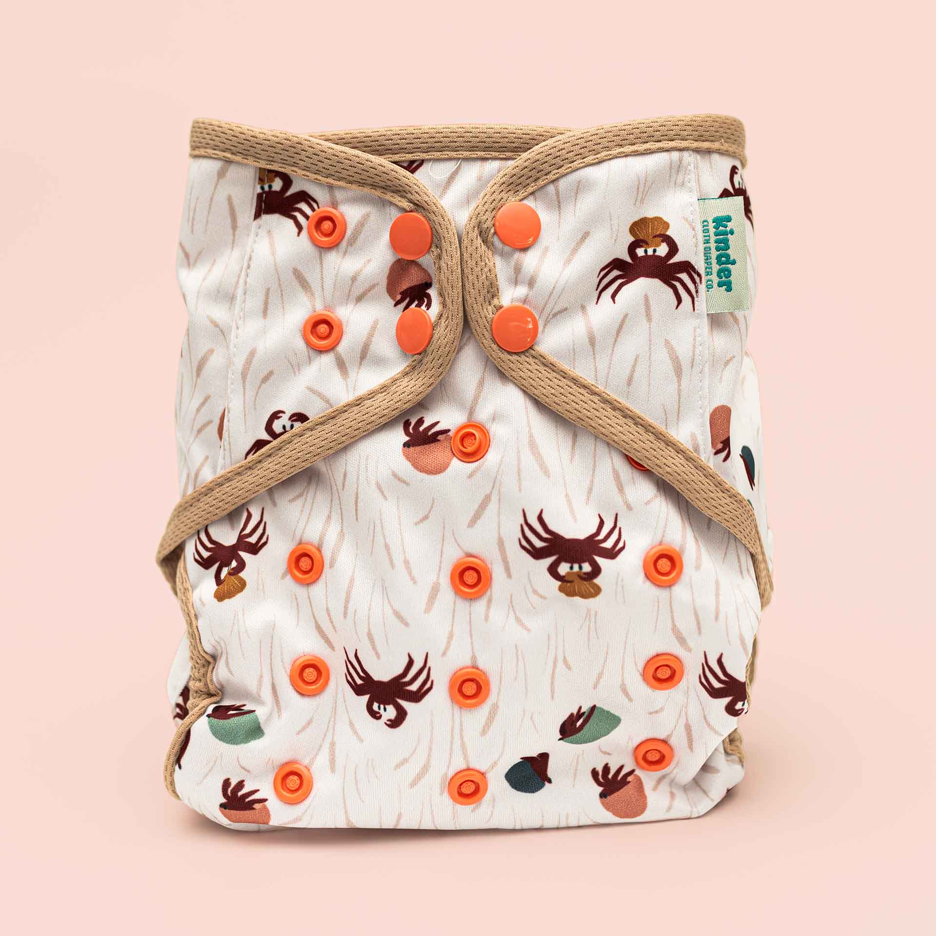 Animals and Insects: Wipeable Cloth Diaper Cover, Grows with your Baby