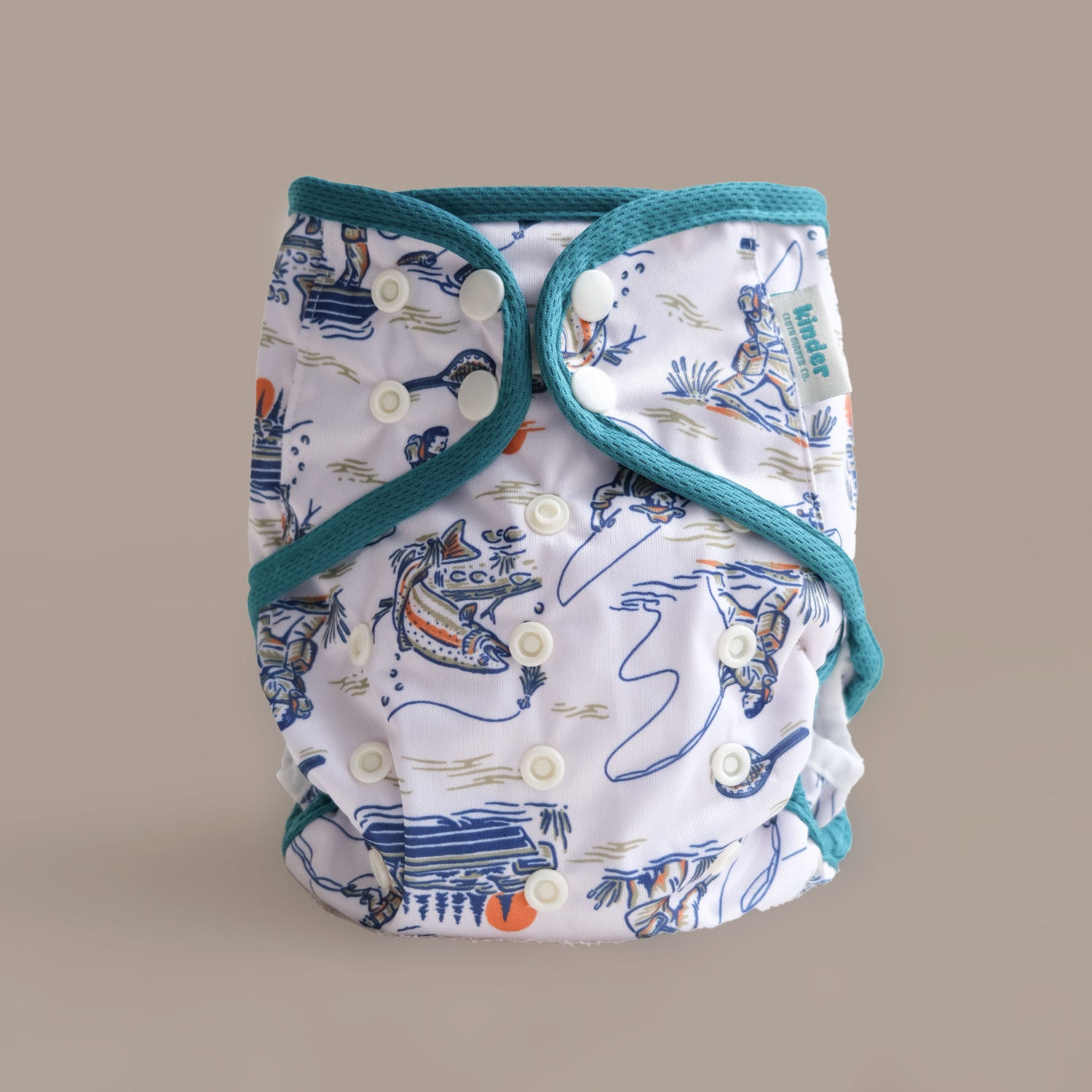 Animals and Insects: Wipeable Cloth Diaper Cover, Grows with your Baby