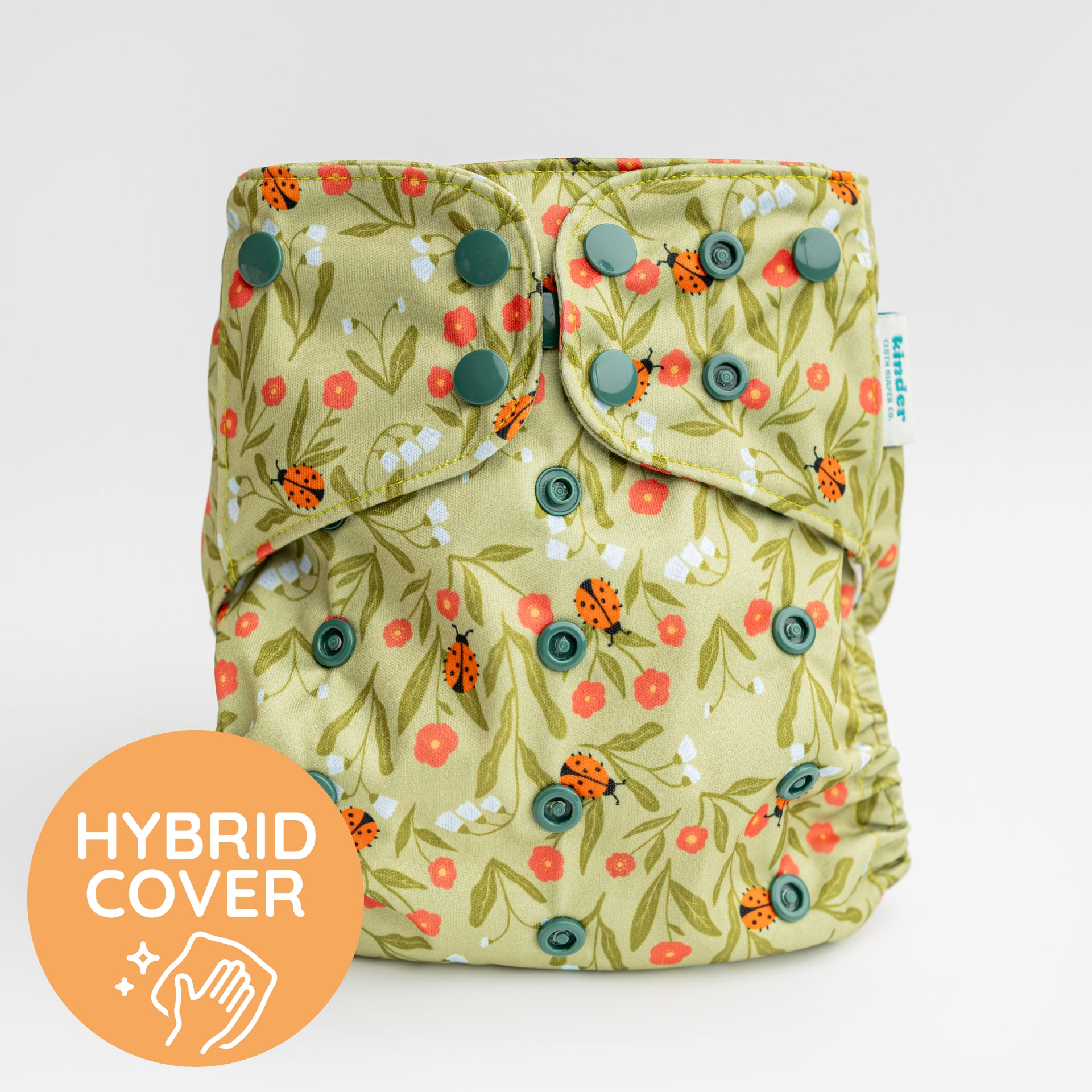 Little Lovelies - Essential Hybrid Diaper Cover - Wipeable - Animals - One Size