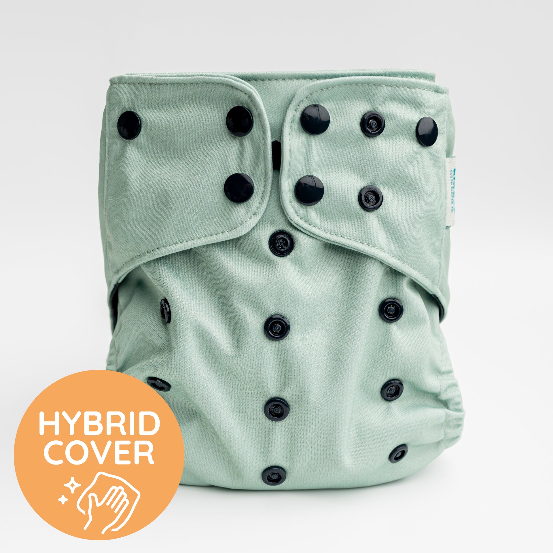 Moss - Essential Hybrid Diaper Cover - Wipeable - Solid - One Size