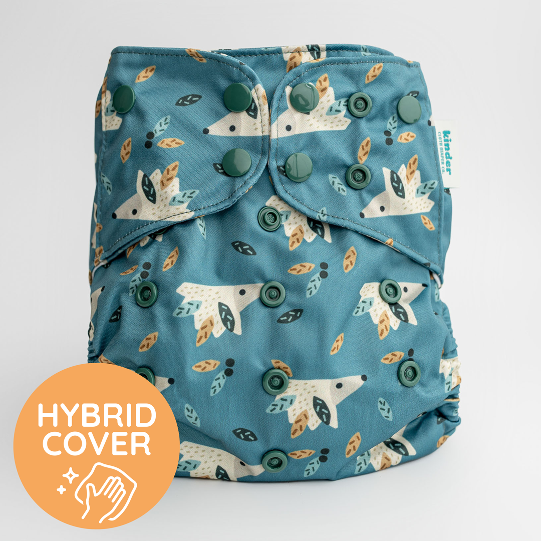 NEW Essentials Hybrid Wipeable Diaper Cover in Prints