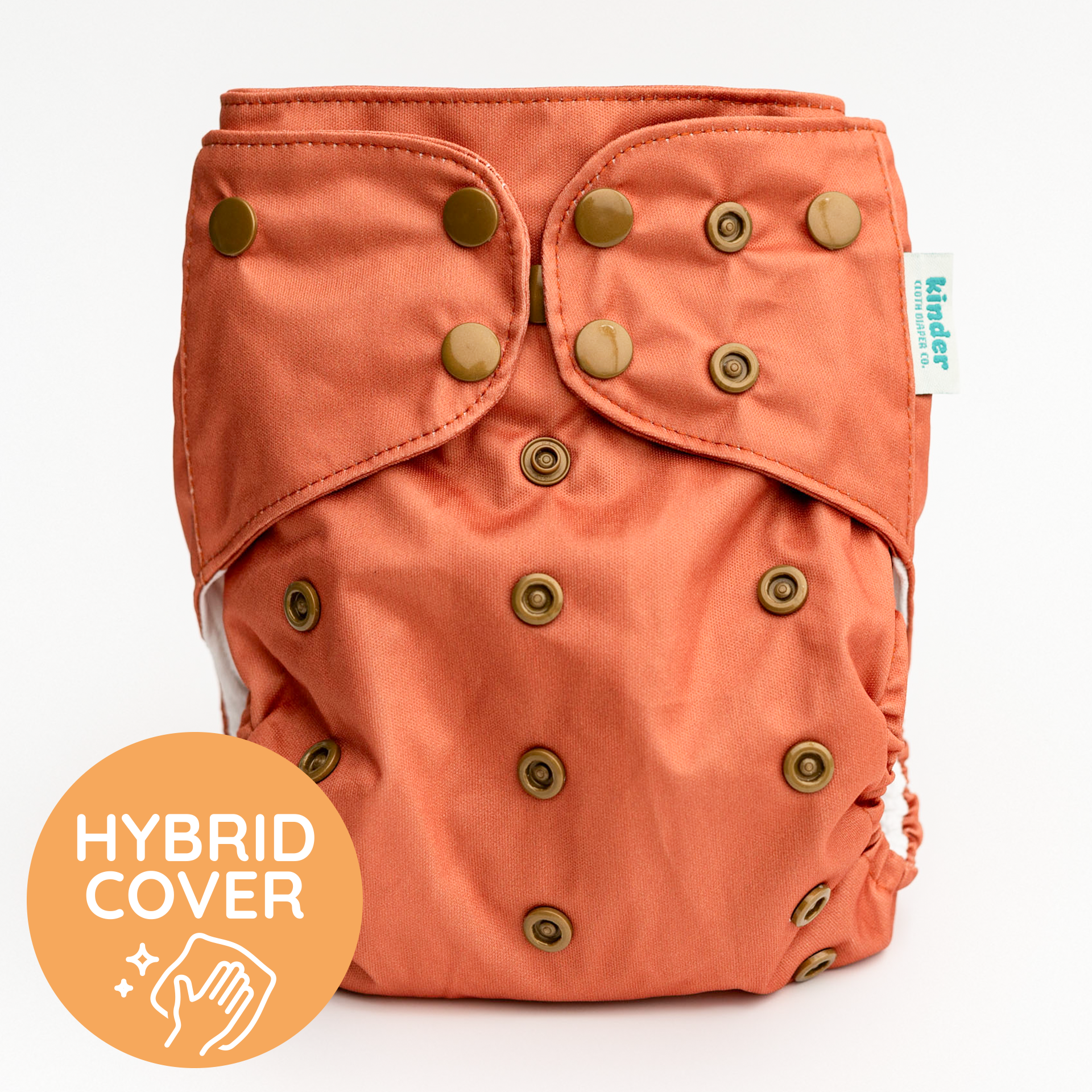 Solid Color: NEW Essentials Hybrid Wipeable Diaper Cover