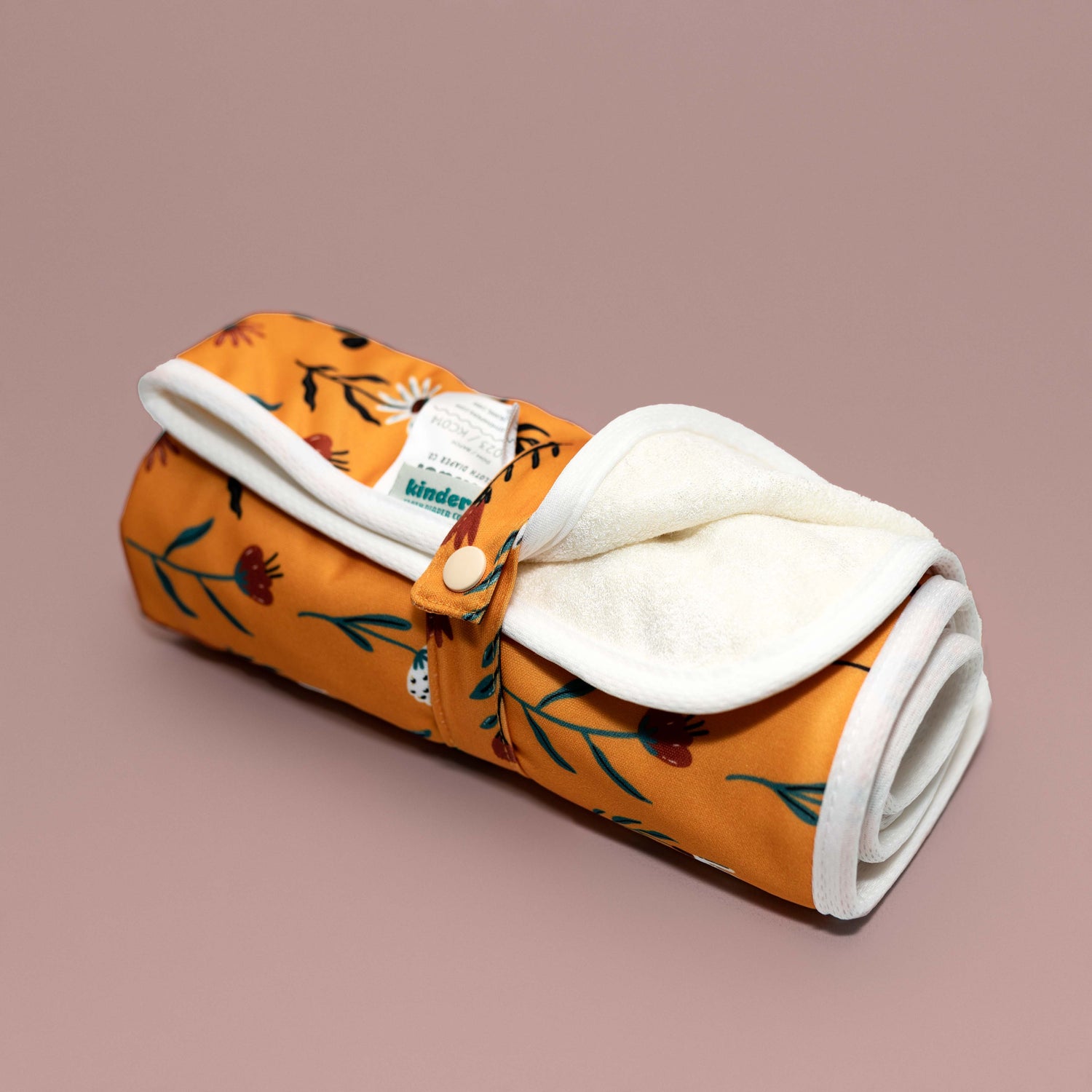 Ultra-Soft Bamboo Machine Washable and Wipeable Diaper Change Mat