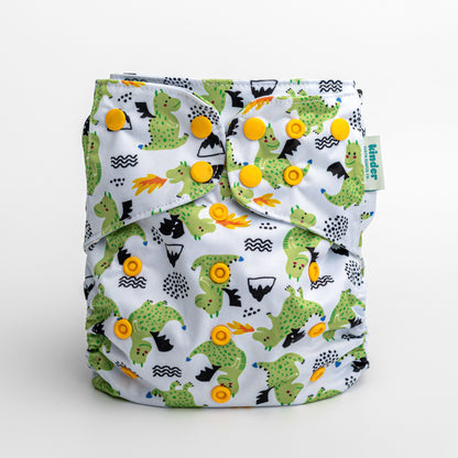Fantasy: Essentials Pocket Cloth Diaper with Athletic Wicking Jersey, Grows with your Baby