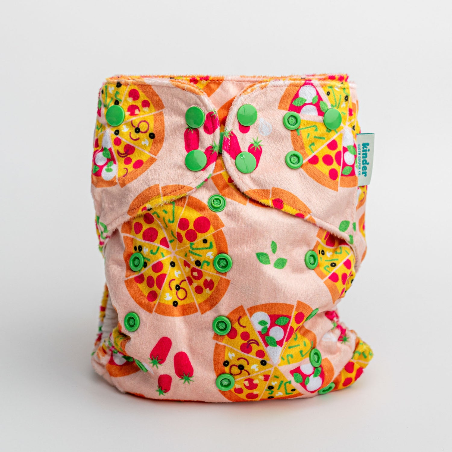 Patterned Lounger Pocket Cloth Diaper — Minky Fleece with Athletic Wicking Jersey