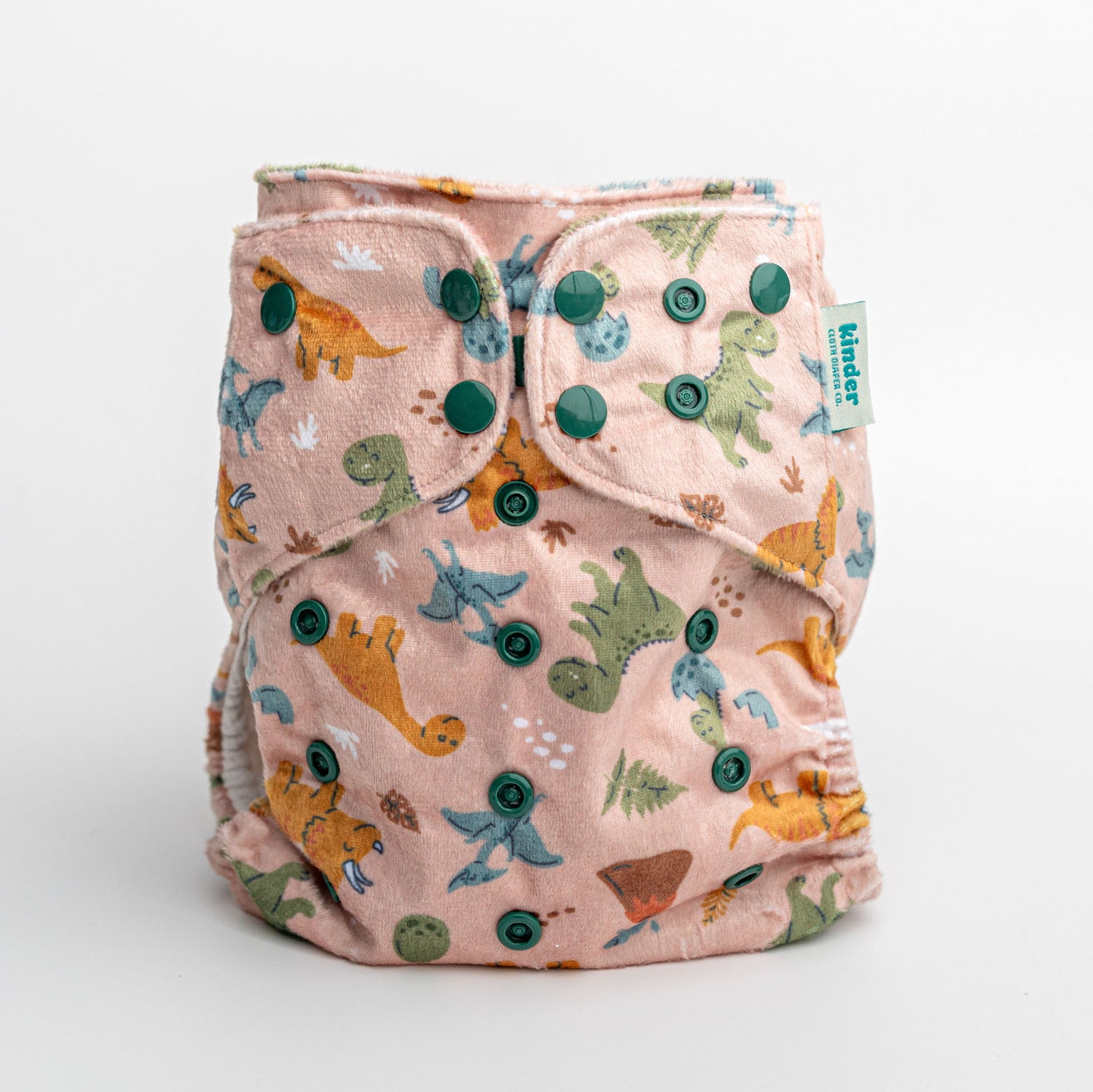 Patterned Lounger Pocket Cloth Diaper — Minky Fleece with Athletic Wicking Jersey