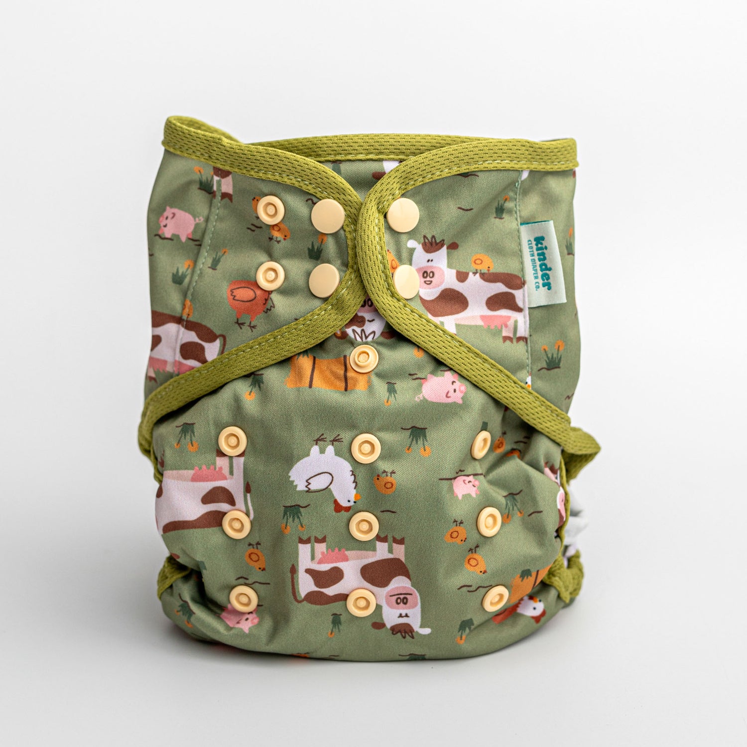 Animals and Insects: Wipeable Cloth Diaper Cover, Grows with your Baby
