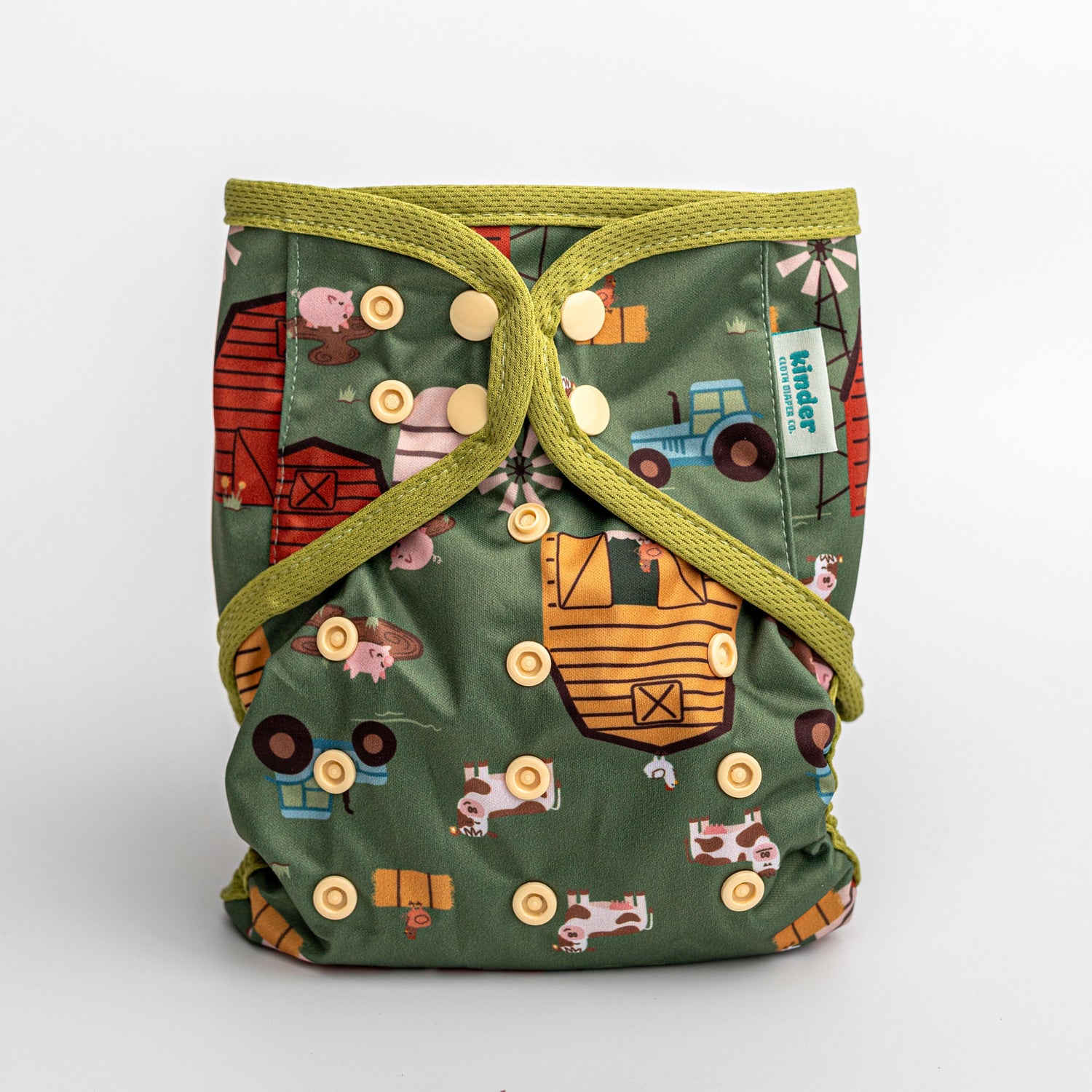 Animals and Insects: Wipeable Cloth Diaper Cover, Grows with your Baby