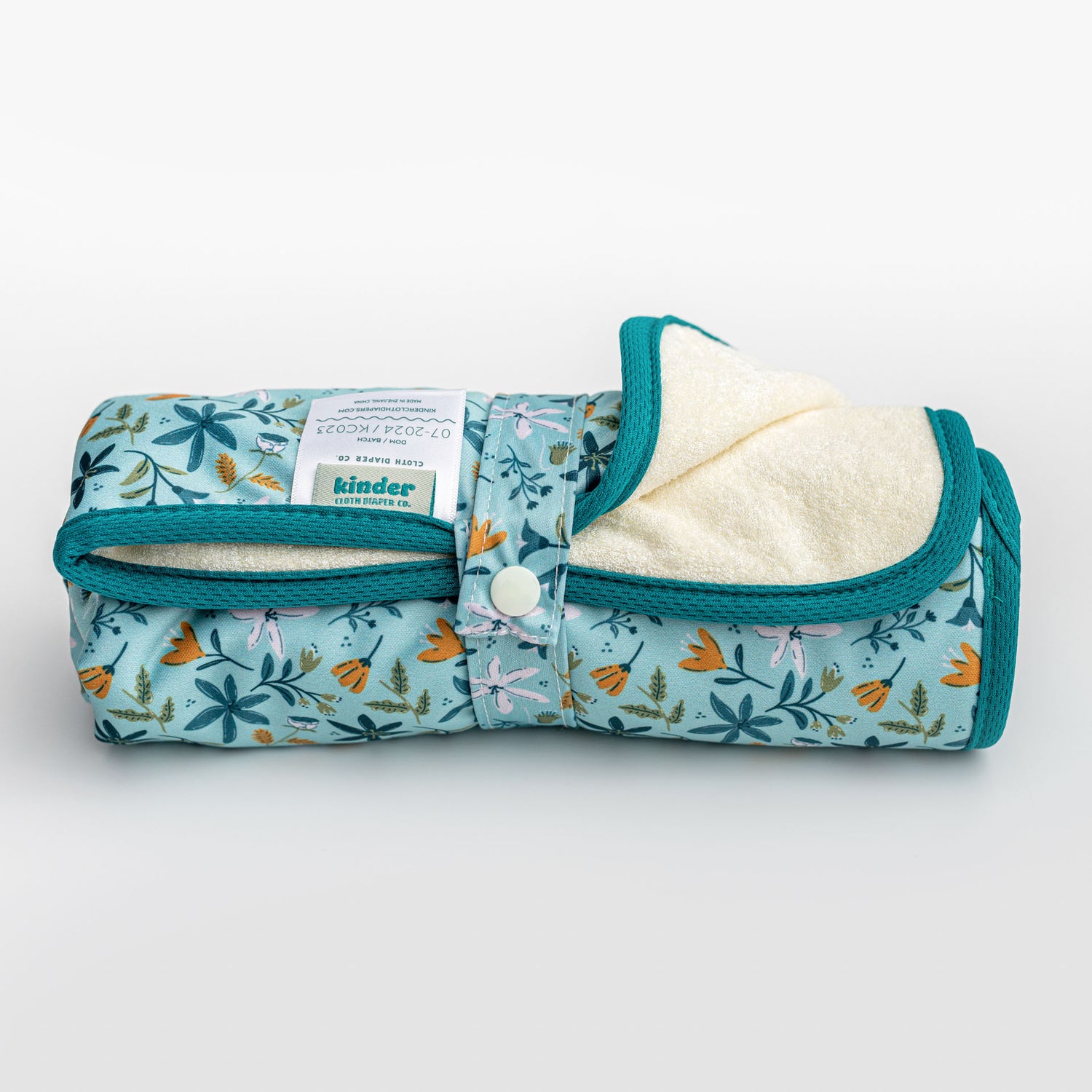 Ultra-Soft Bamboo Machine Washable and Wipeable Diaper Change Mat