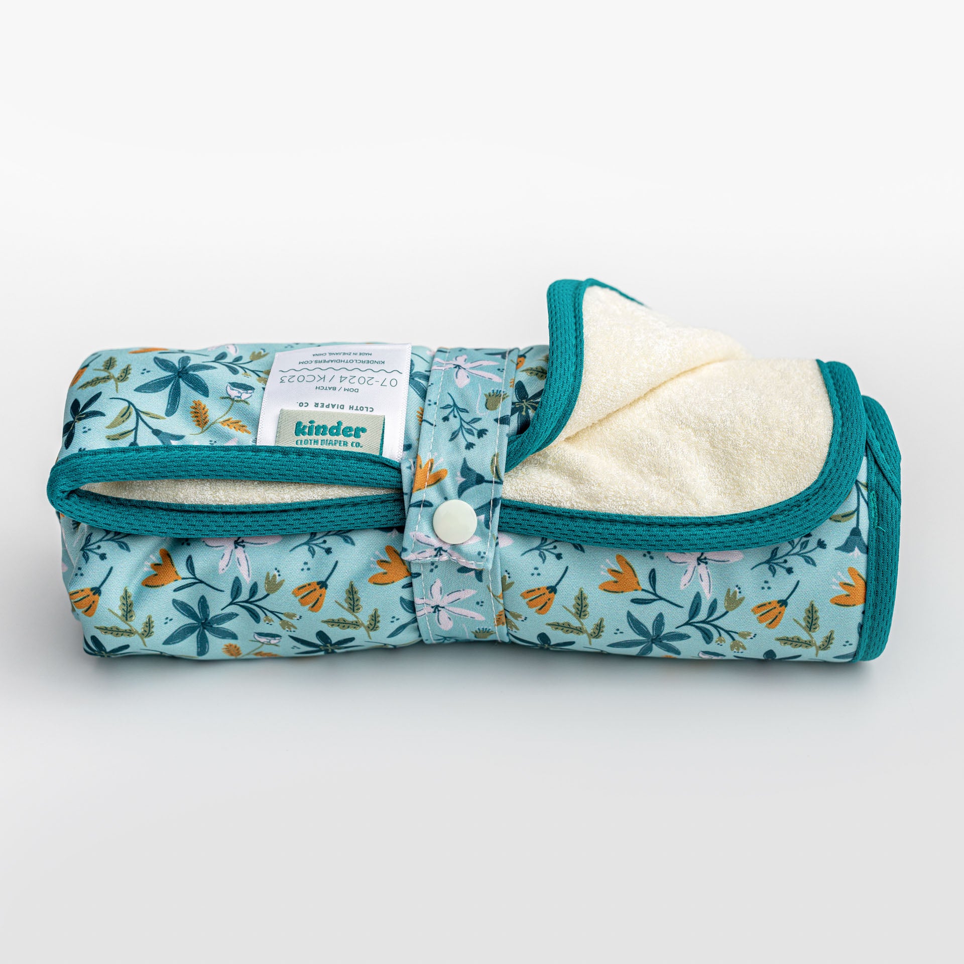 Ultra-Soft Bamboo Machine Washable and Wipeable Diaper Change Mat