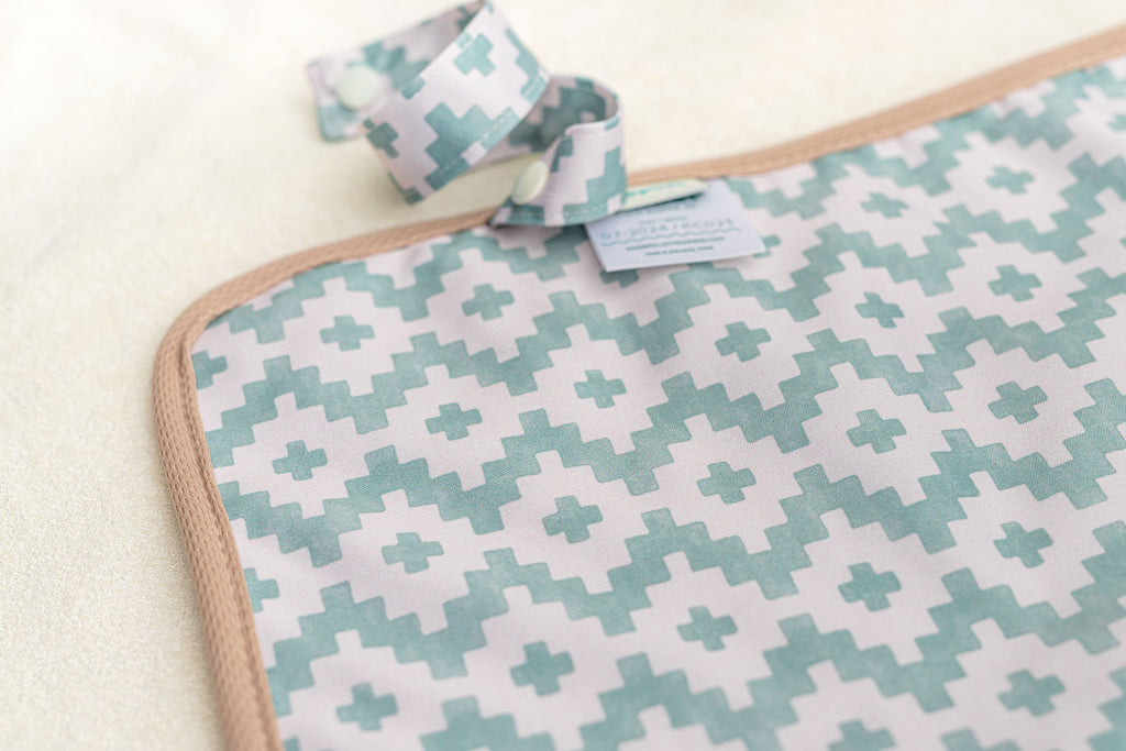 Ultra-Soft Bamboo Machine Washable and Wipeable Diaper Change Mat