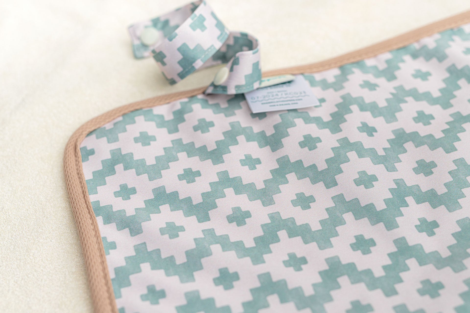 Ultra-Soft Bamboo Machine Washable and Wipeable Diaper Change Mat