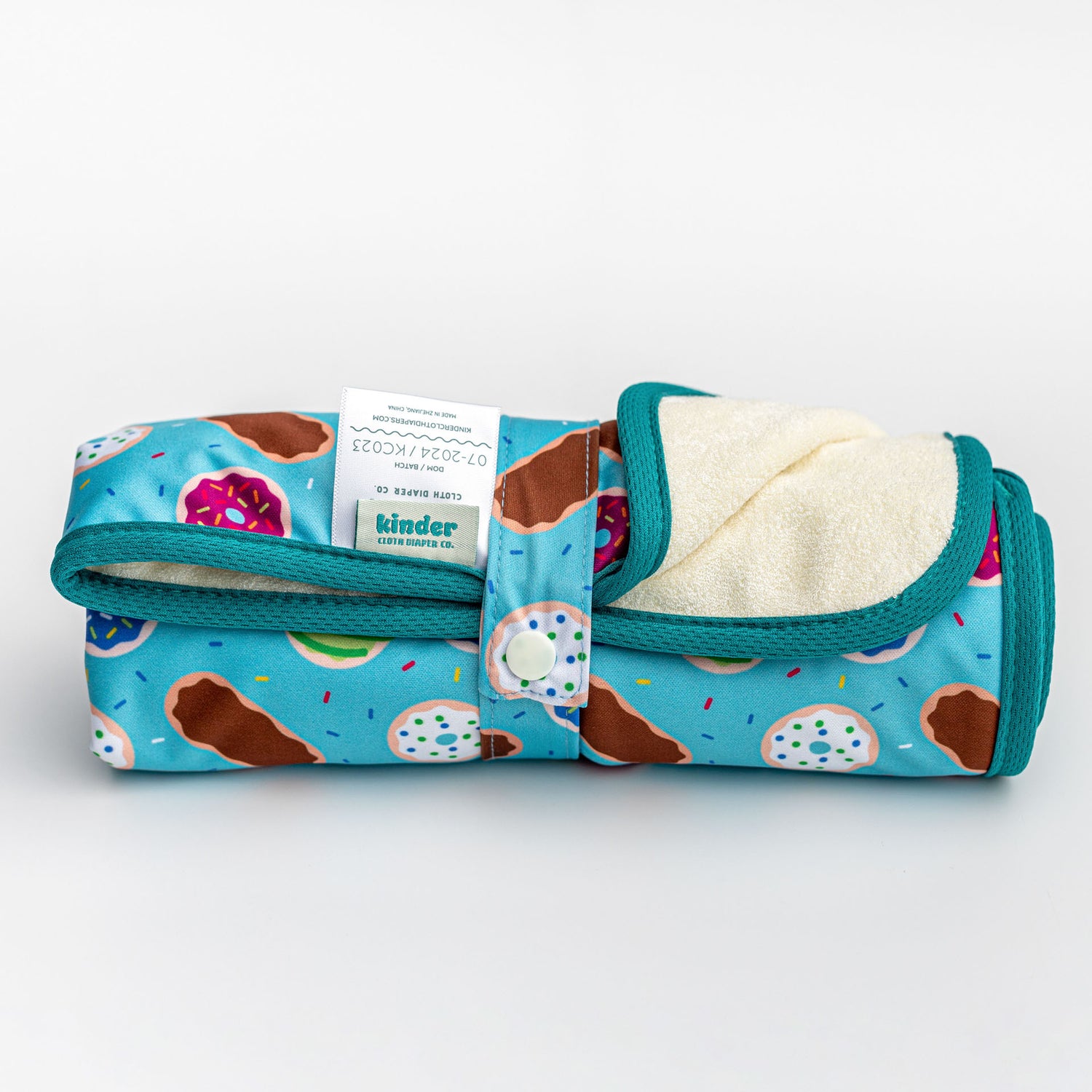 Ultra-Soft Bamboo Machine Washable and Wipeable Diaper Change Mat