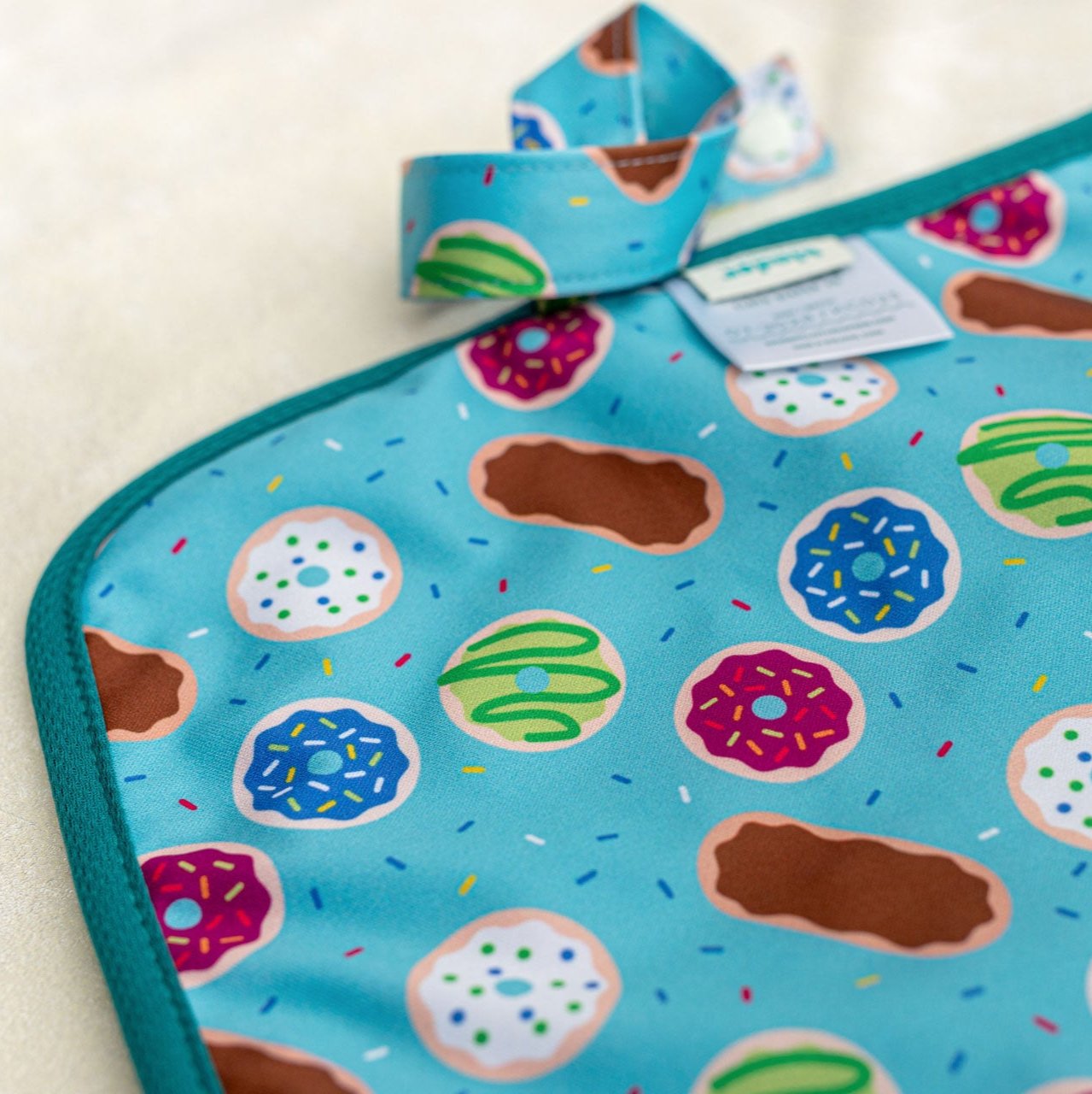 Ultra-Soft Bamboo Machine Washable and Wipeable Diaper Change Mat