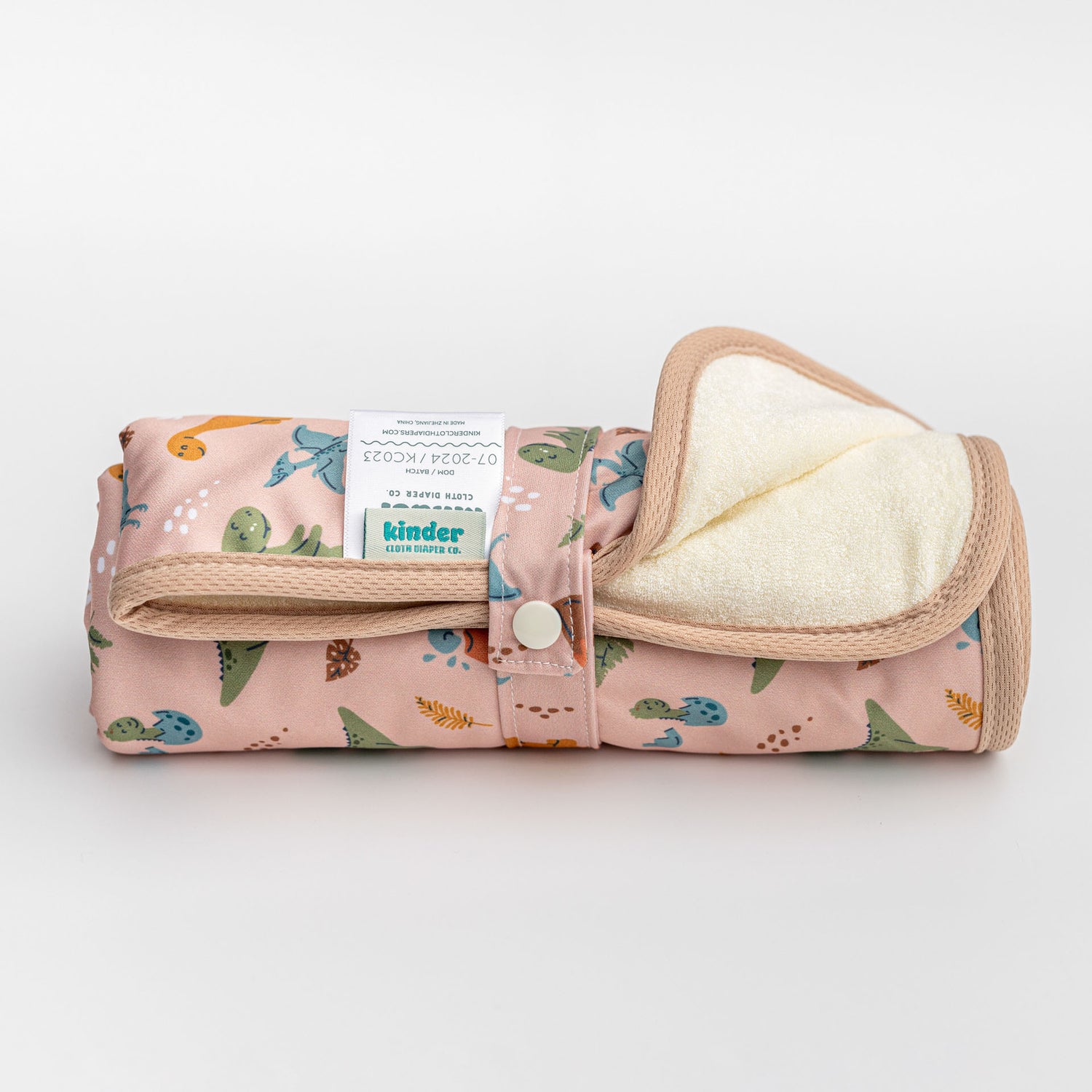 Ultra-Soft Bamboo Machine Washable and Wipeable Diaper Change Mat