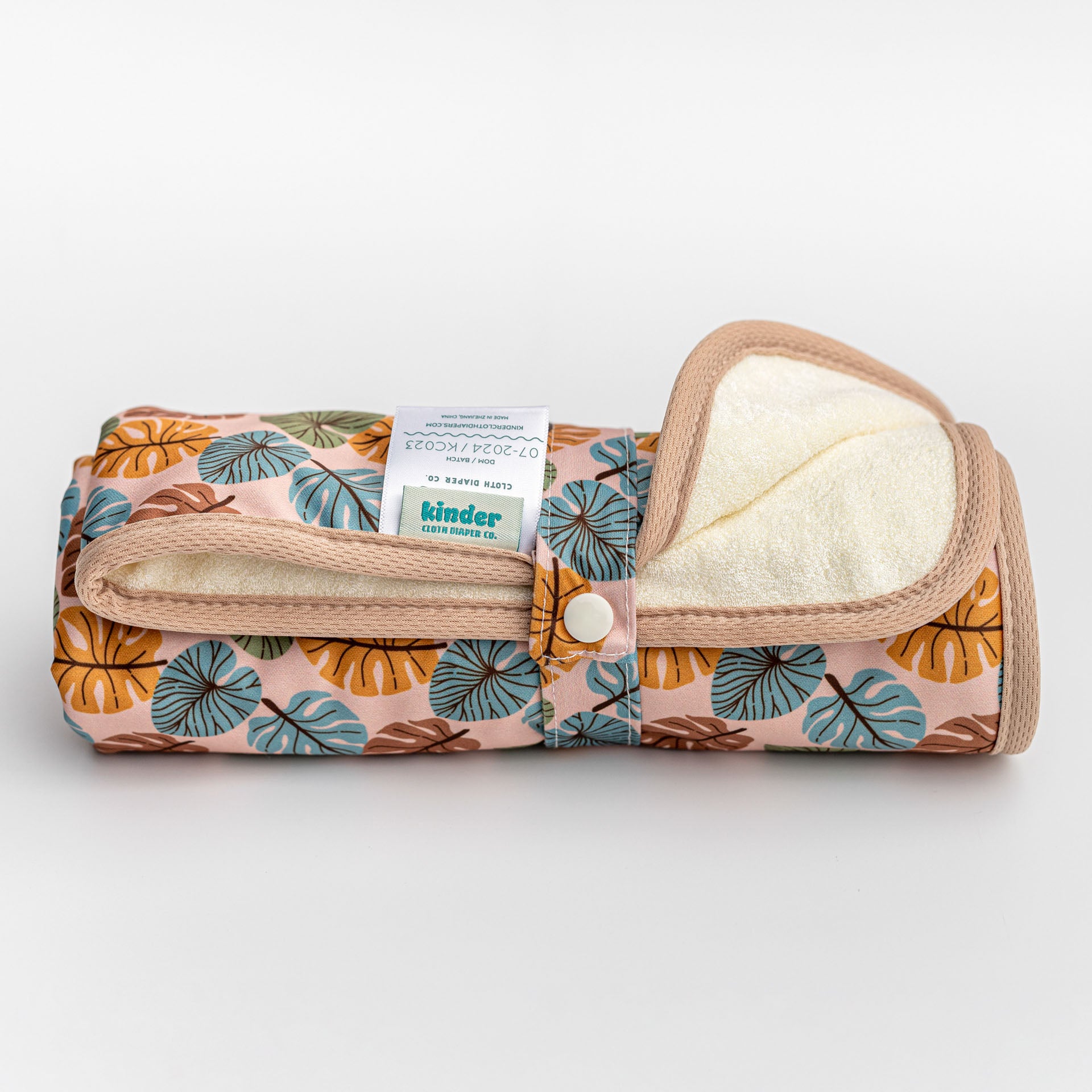 Ultra-Soft Bamboo Machine Washable and Wipeable Diaper Change Mat