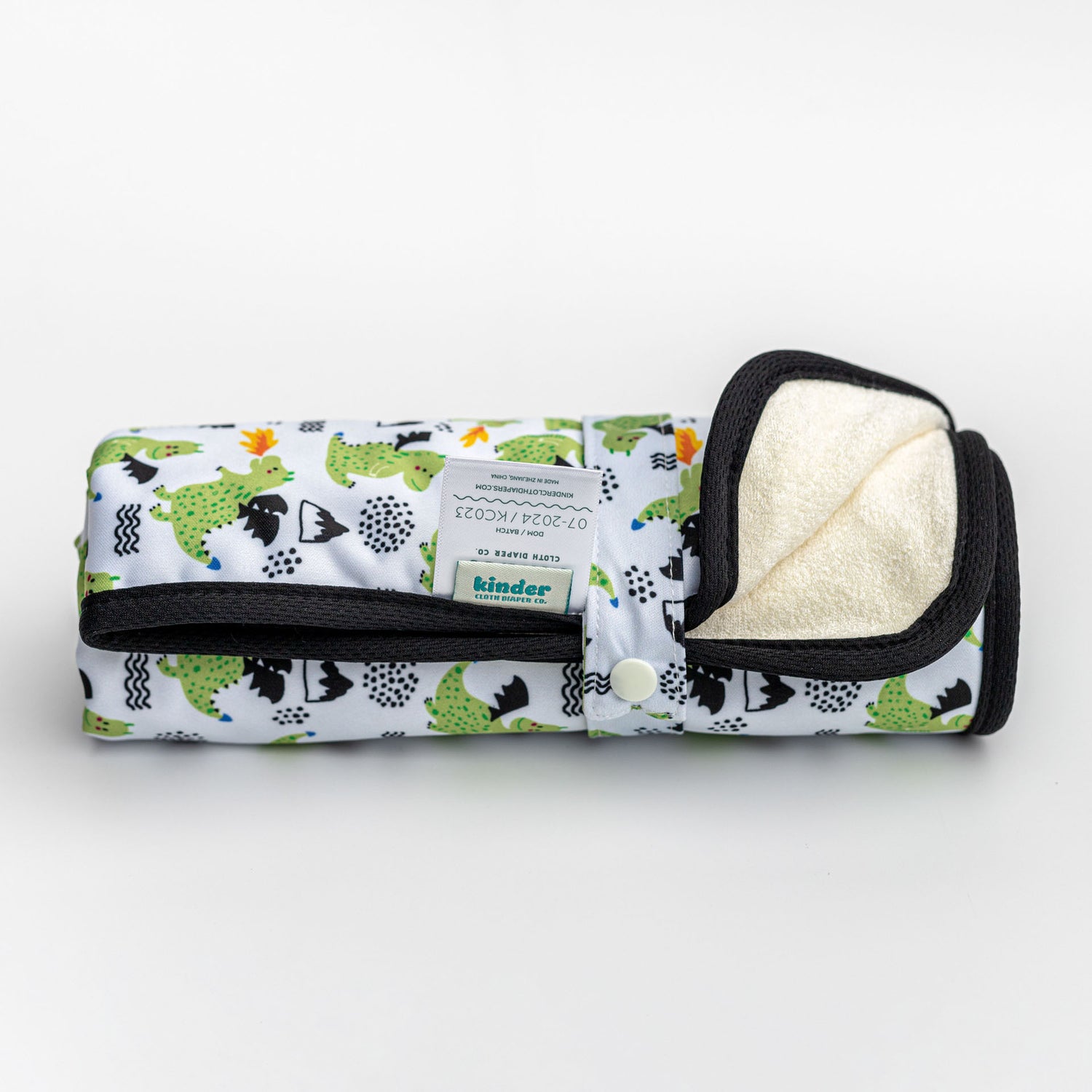 Ultra-Soft Bamboo Machine Washable and Wipeable Diaper Change Mat