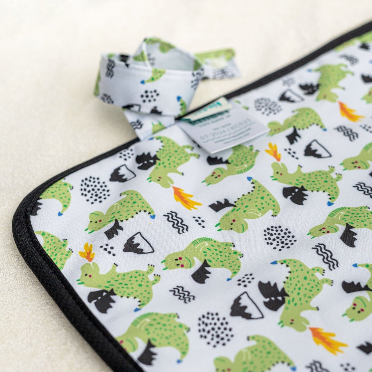 Ultra-Soft Bamboo Machine Washable and Wipeable Diaper Change Mat