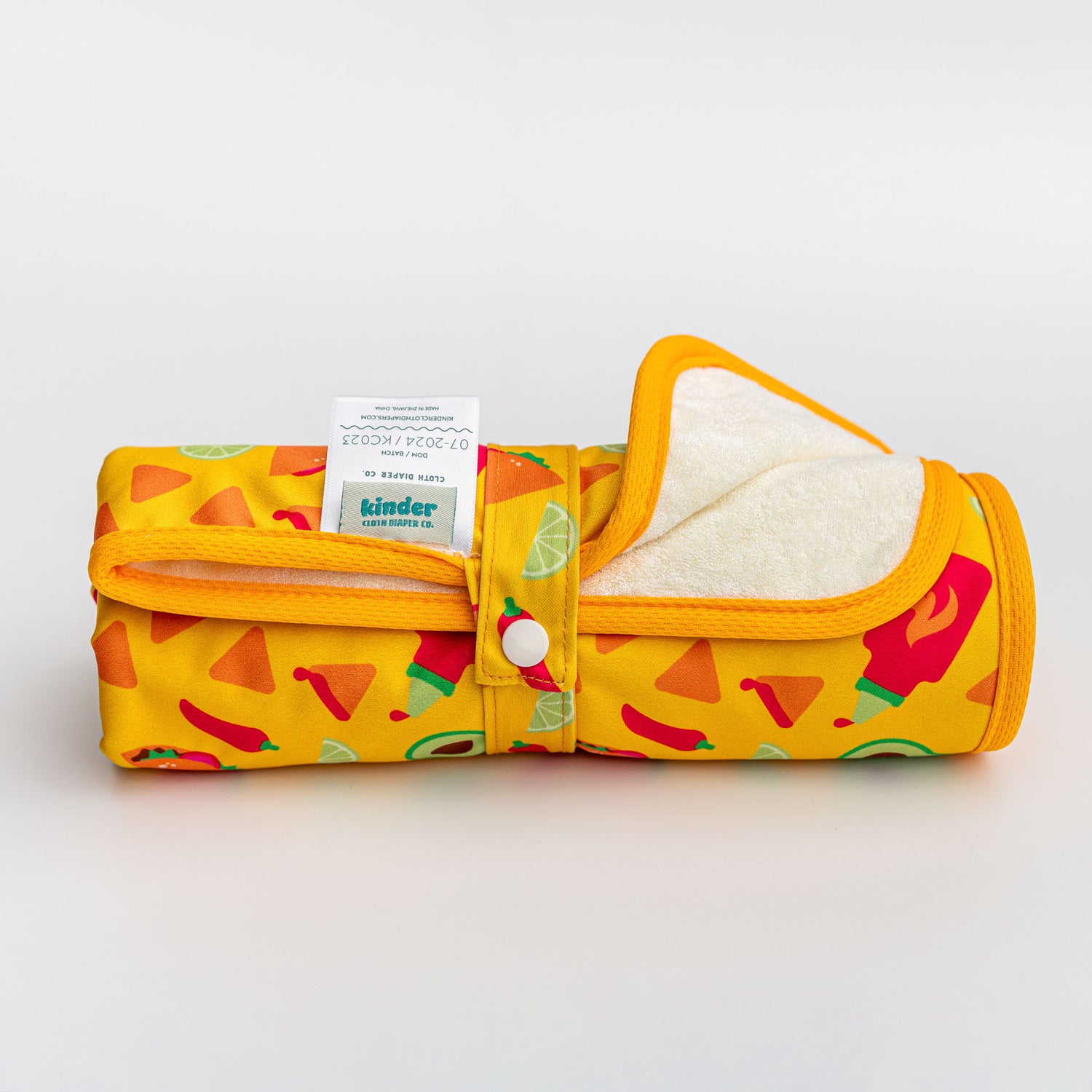 Ultra-Soft Bamboo Machine Washable and Wipeable Diaper Change Mat