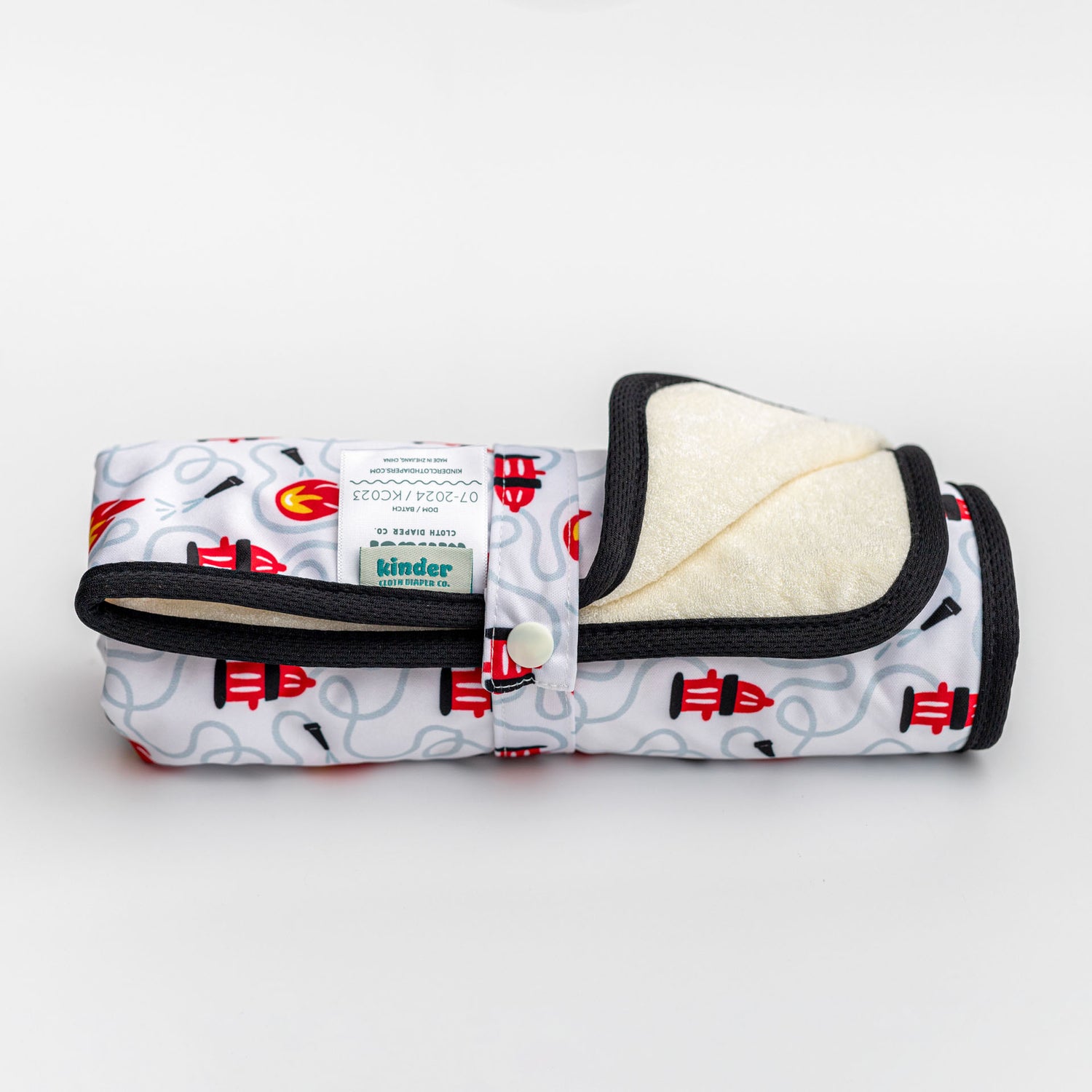 Ultra-Soft Bamboo Machine Washable and Wipeable Diaper Change Mat