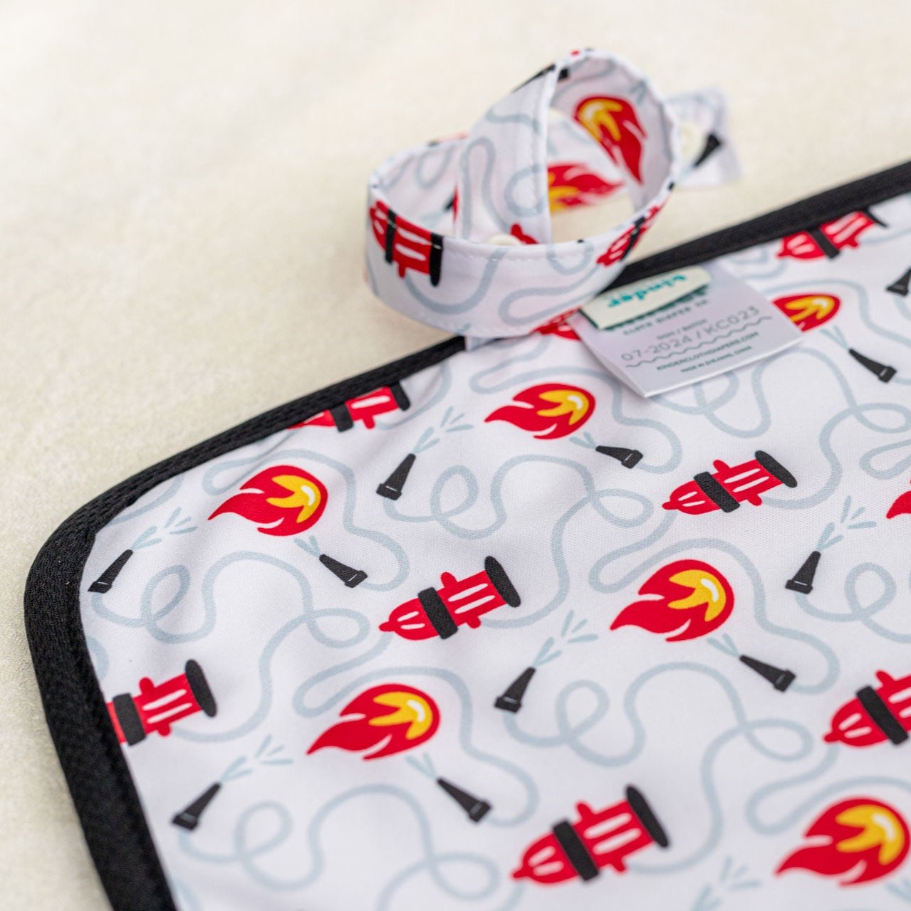 Ultra-Soft Bamboo Machine Washable and Wipeable Diaper Change Mat