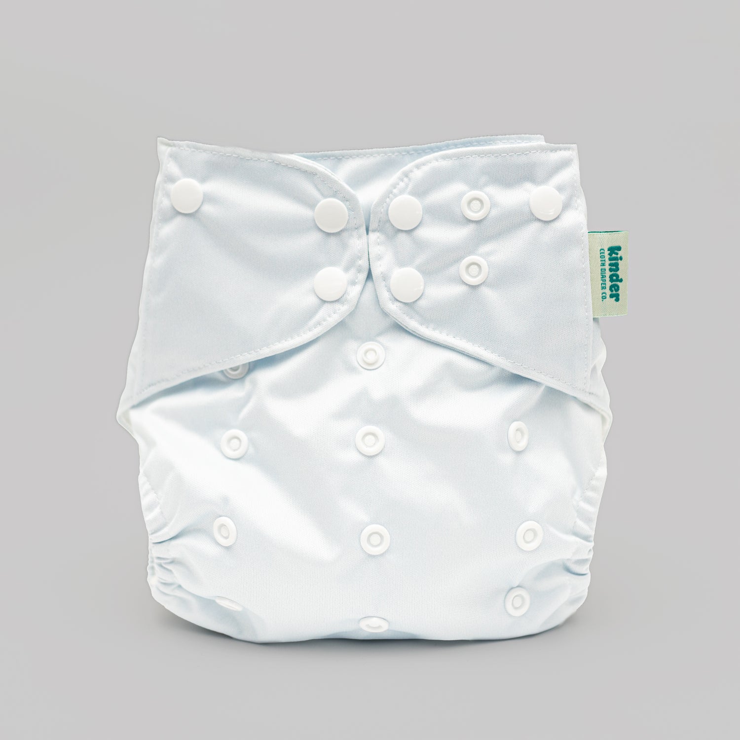 Bold Bright Reusable Modern Cloth Pocket Diaper Fits from Birth to Potty Training Toddler 60lbs 7lbs AWJ Tummy Panel White Neutral