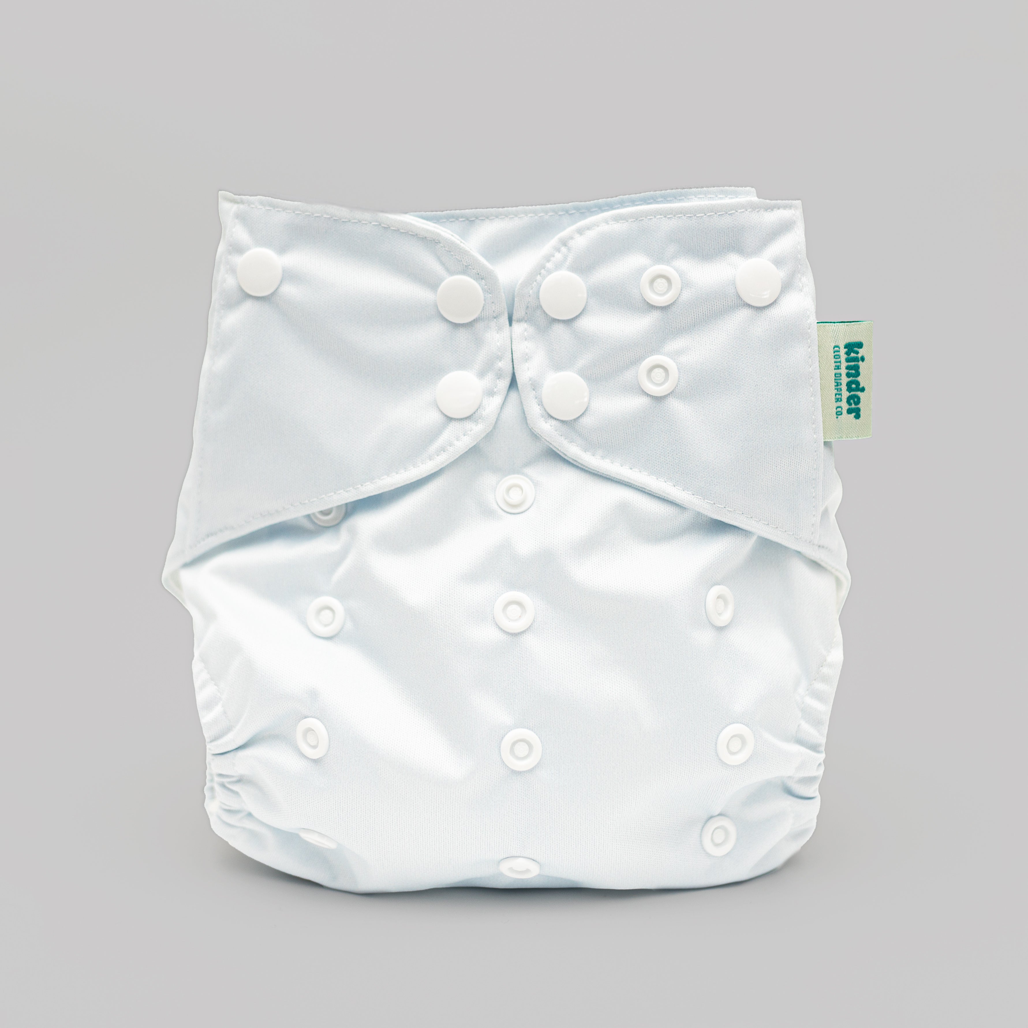Bold Bright Reusable Modern Cloth Pocket Diaper Fits from Birth to Potty Training Toddler 60lbs 7lbs AWJ Tummy Panel White Neutral