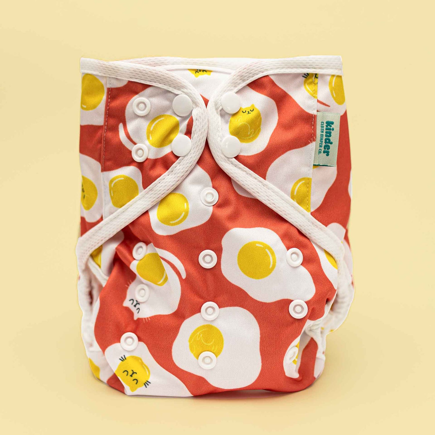 Cat Eggs Modern Reusable Diaper Cover Cloth Nappy Whimsical Bold Bright Playful Best cloth diaper covers USA