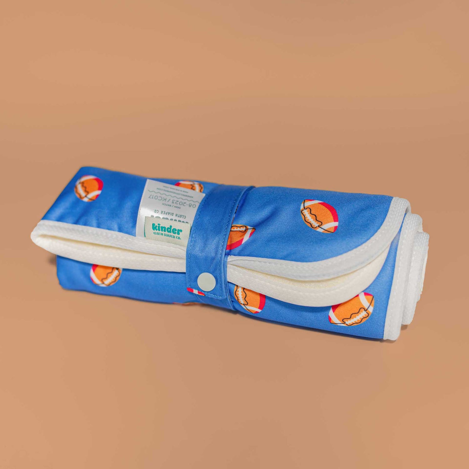 Ultra-Soft Bamboo Machine Washable and Wipeable Diaper Change Mat