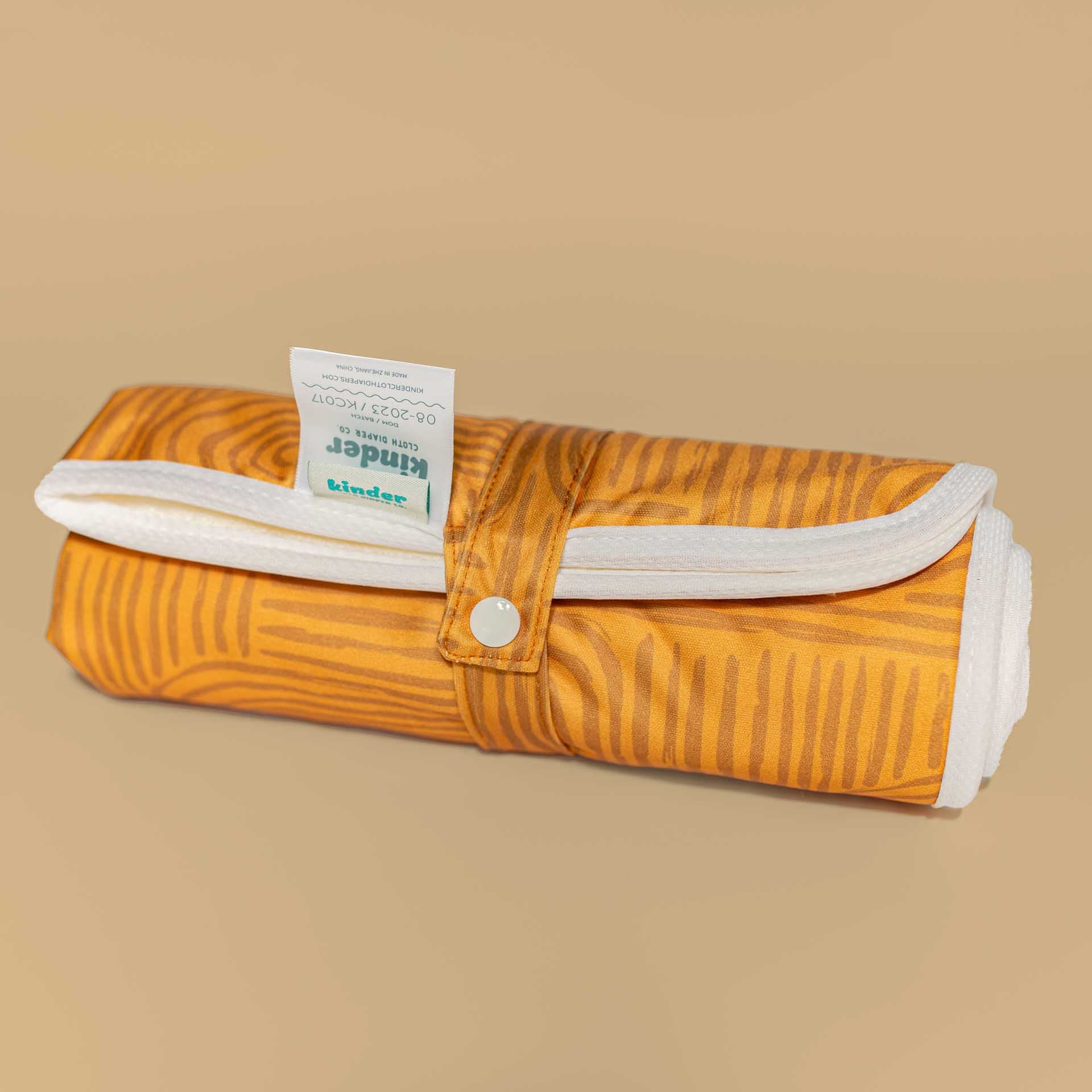 Ultra-Soft Bamboo Machine Washable and Wipeable Diaper Change Mat