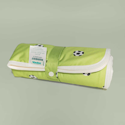 Ultra-Soft Bamboo Machine Washable and Wipeable Diaper Change Mat
